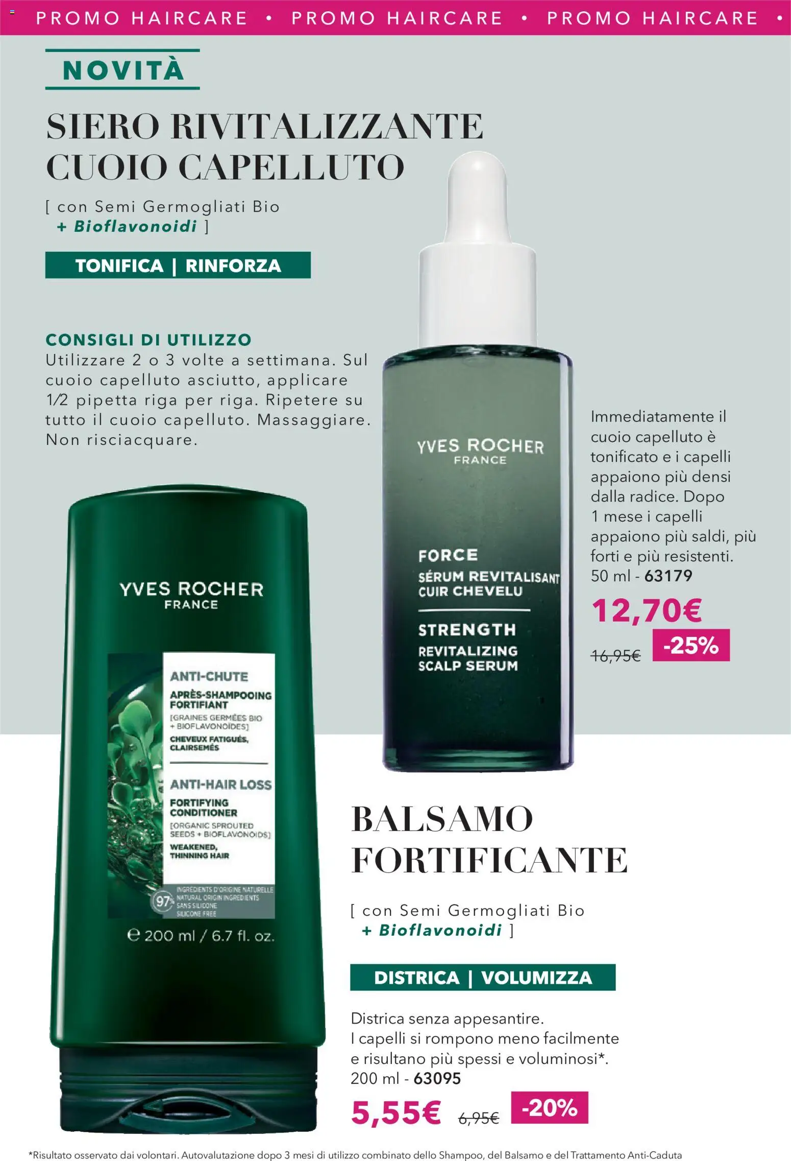 Volantino Yves Rocher del 31/08/2026 | Pagina: 6 | Prodotti: Balsamo, Silicone