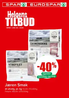 Forhåndsvisning av Spar Helgens Tilbud gyldig fra 27/08/2026