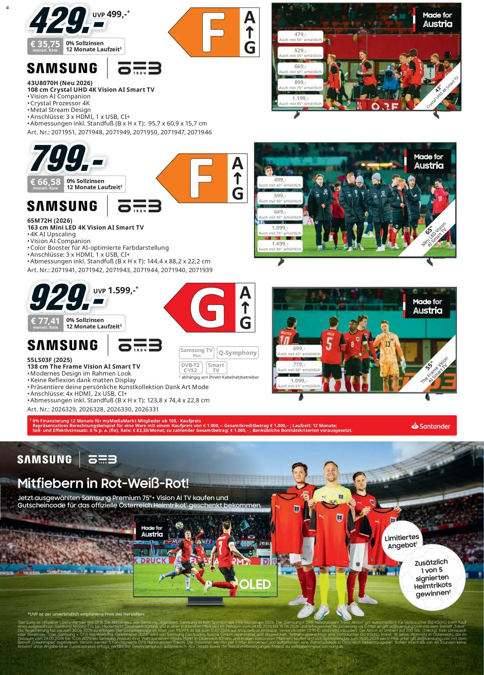 Media Markt Angebote gültig ab 24.05.2026 | Seite: 4 | Produkte: TV, Samsung