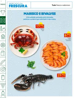 Pré-visualização Recheio Horeca Madeira válido de 08/09/2026 | Página: 4 | Produtos: Pratos, Camarão, Sapateira