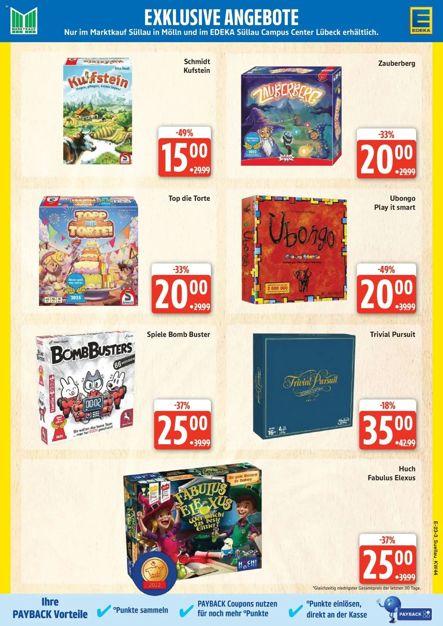 Edeka Prospekt Mölln (ab 26.10.2026) » Angebote Online | Seite: 29 | Produkte: Top