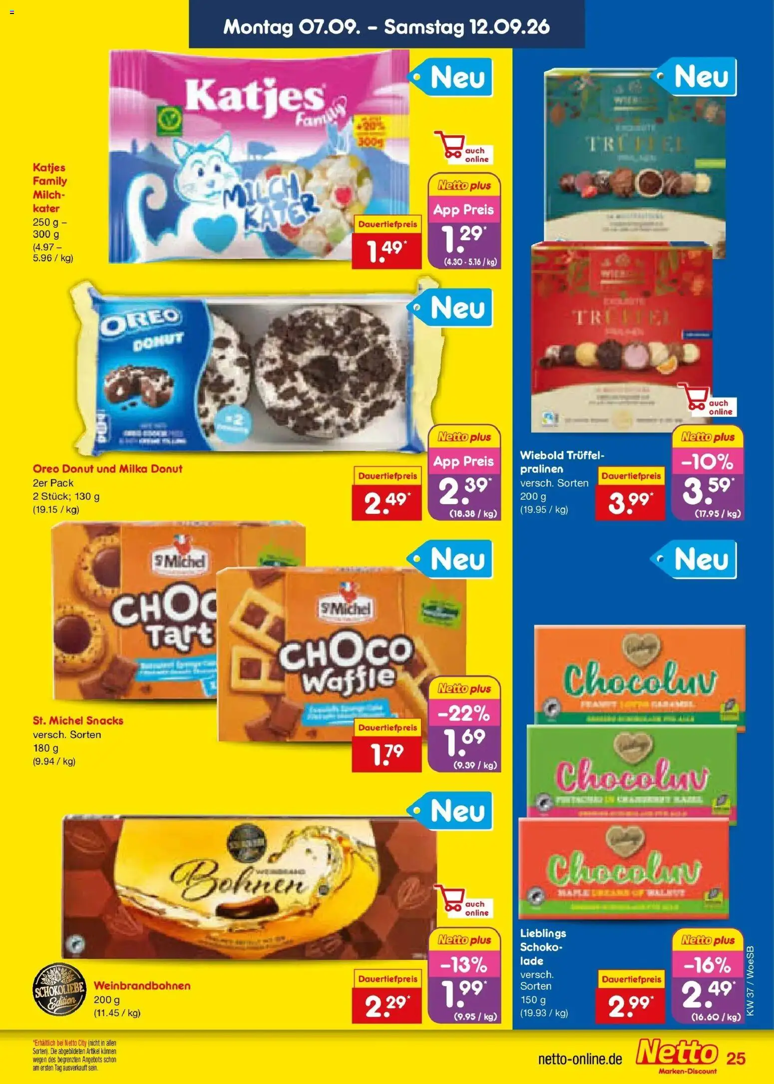 Netto Marken-Discount Prospekt Gemmingen – gültig ab 07.09.2026 | Seite: 35 | Produkte: Milch, Katjes, Milka