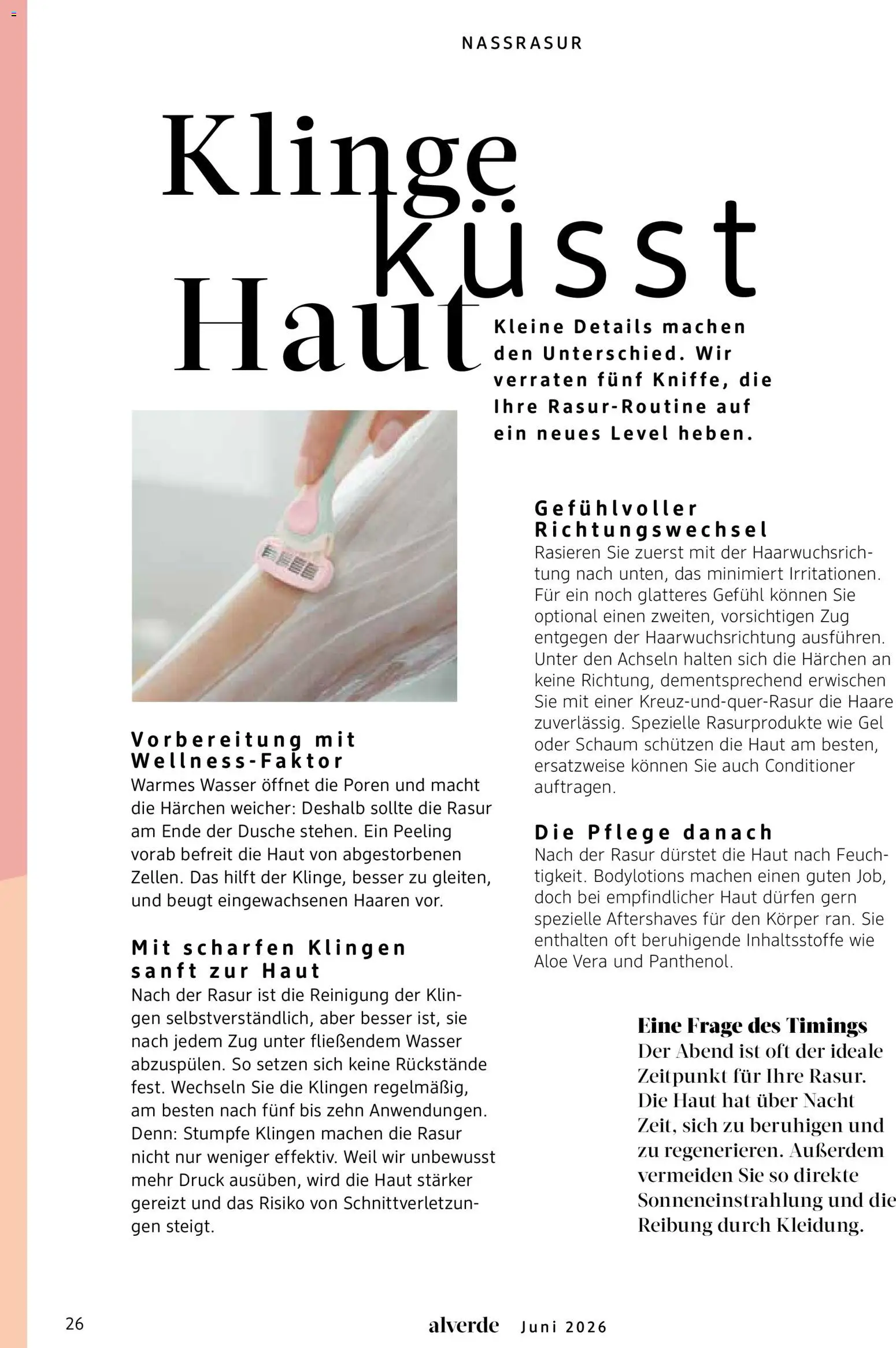 dm drogerie Prospekt – gültig ab 01.06.2026 | Seite: 26 | Produkte: Dusche, Peeling, Wasser