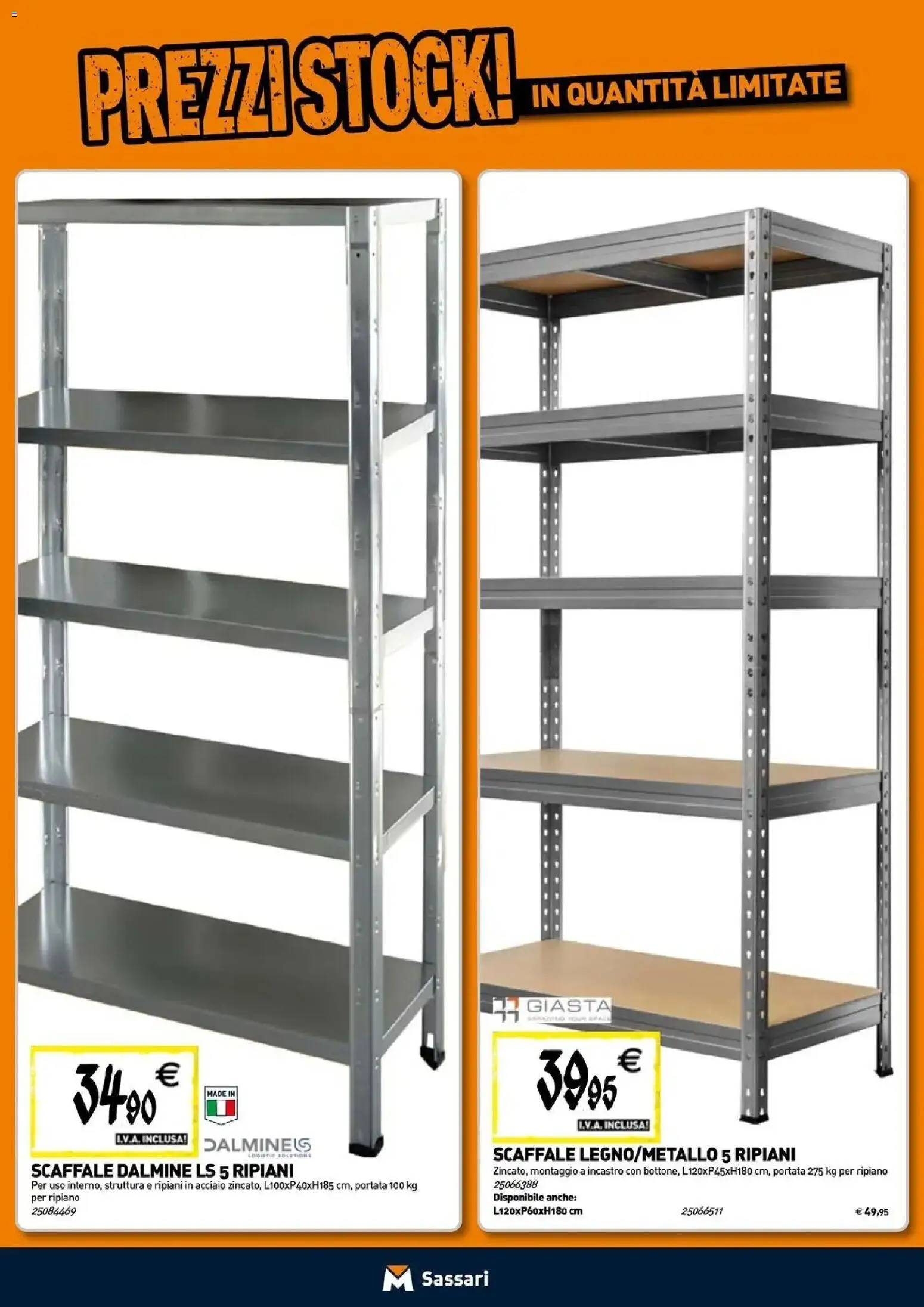 Nuovo TECNOMAT catalogo Sassari dal 24/09/2026 > offerte anteprima 🛍️ | Pagina: 17 | Prodotti: Ripiano, Scaffale