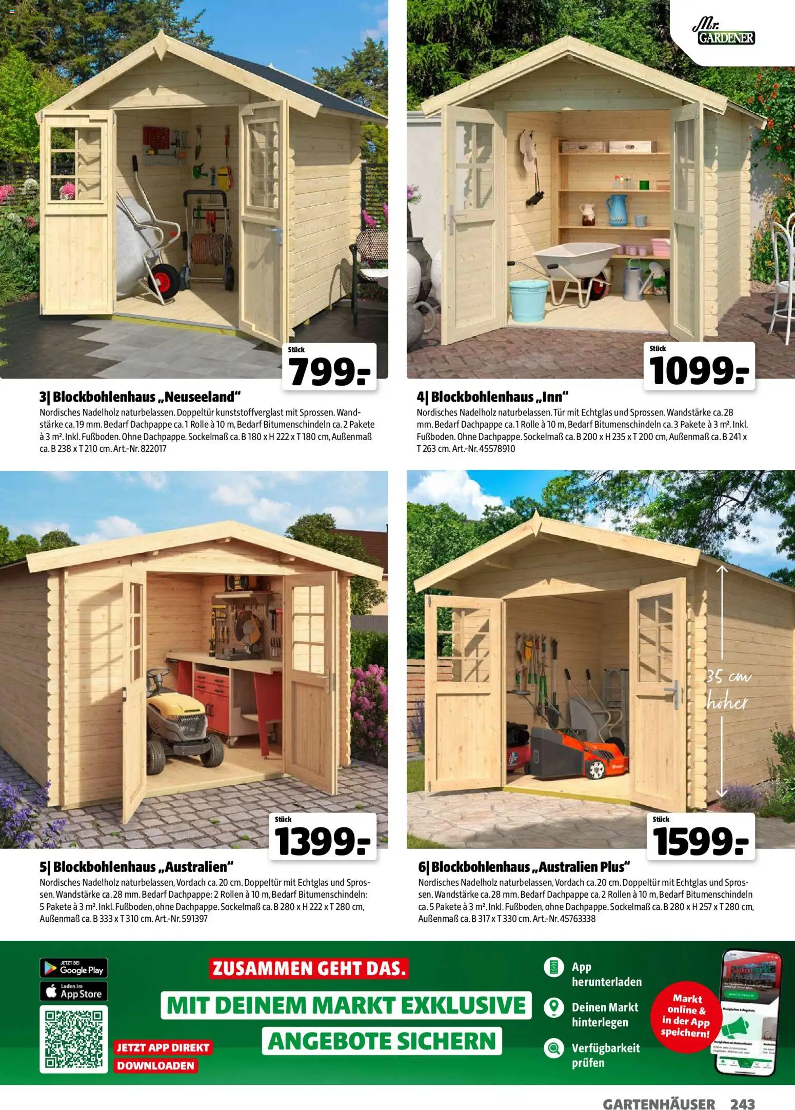 Hagebau Gartenjahr gültig ab 13.03.2026 | Seite: 243