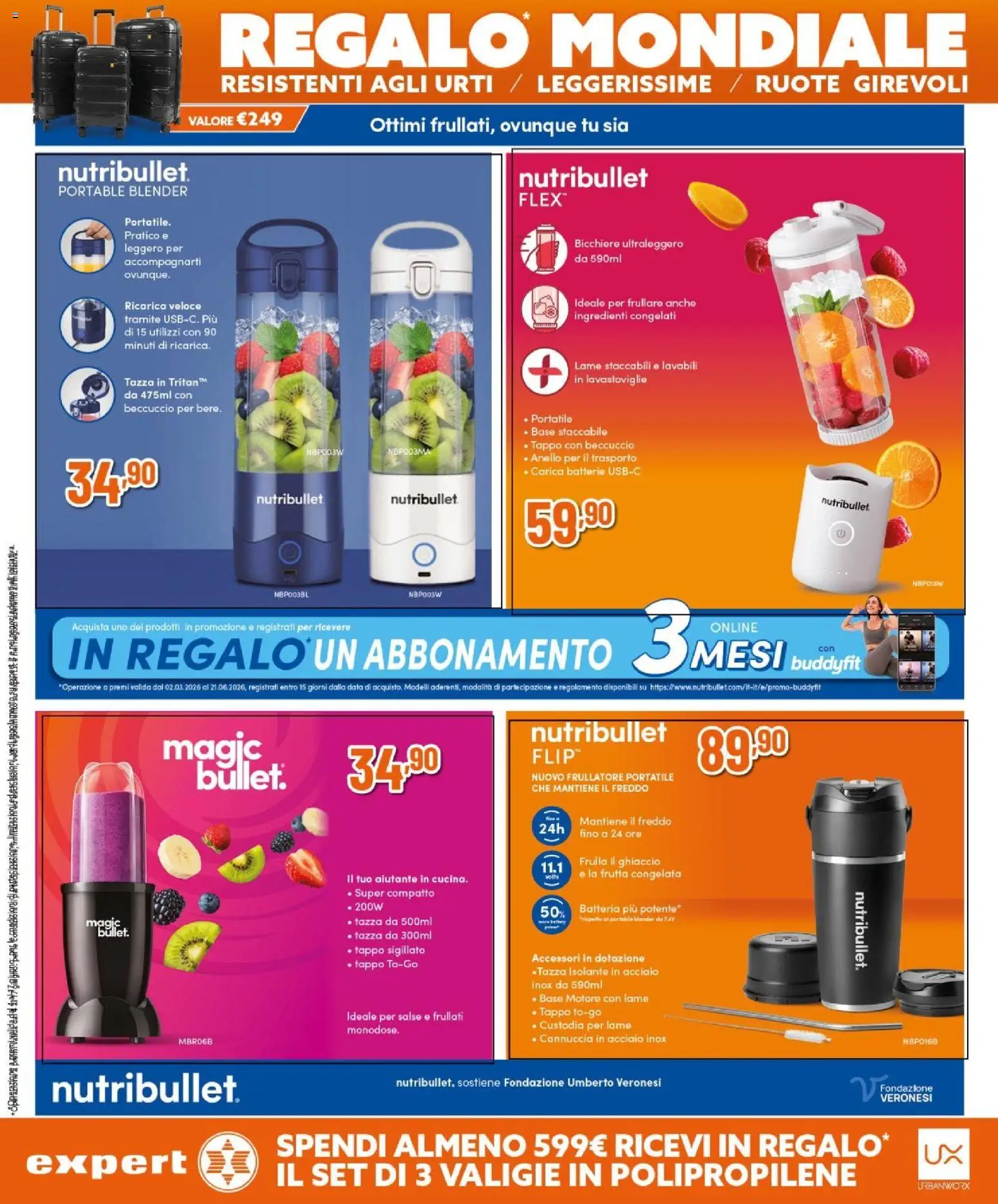 Volantino Expert del 04.06.2026 | Pagina: 32 | Prodotti: Frullatore, Frutta, Lavastoviglie, Batteria
