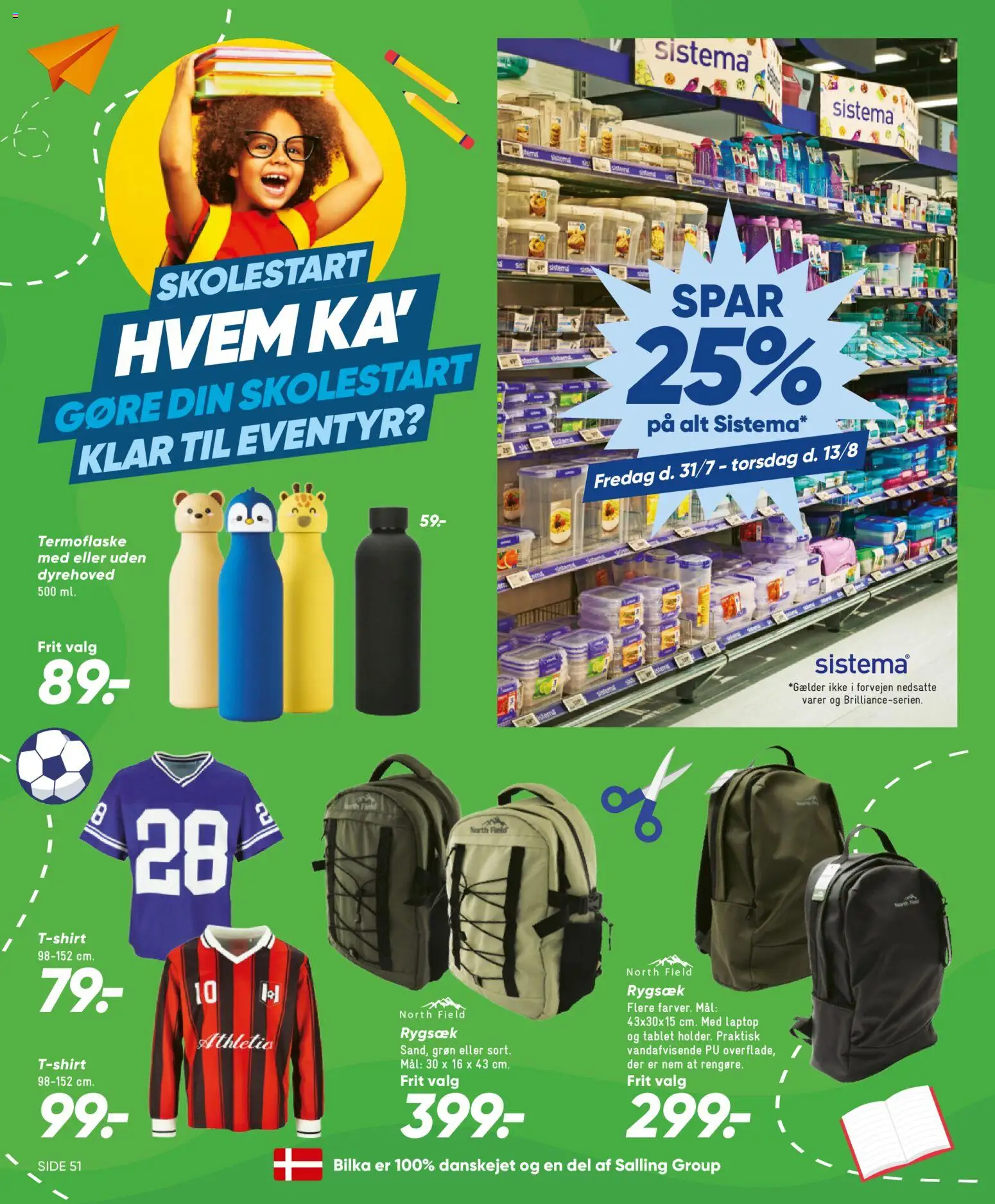 Bilka tilbudsavis – gyldig fra 07/08/2026 | Side: 40 | Produkter: Tablet, Rygsæk