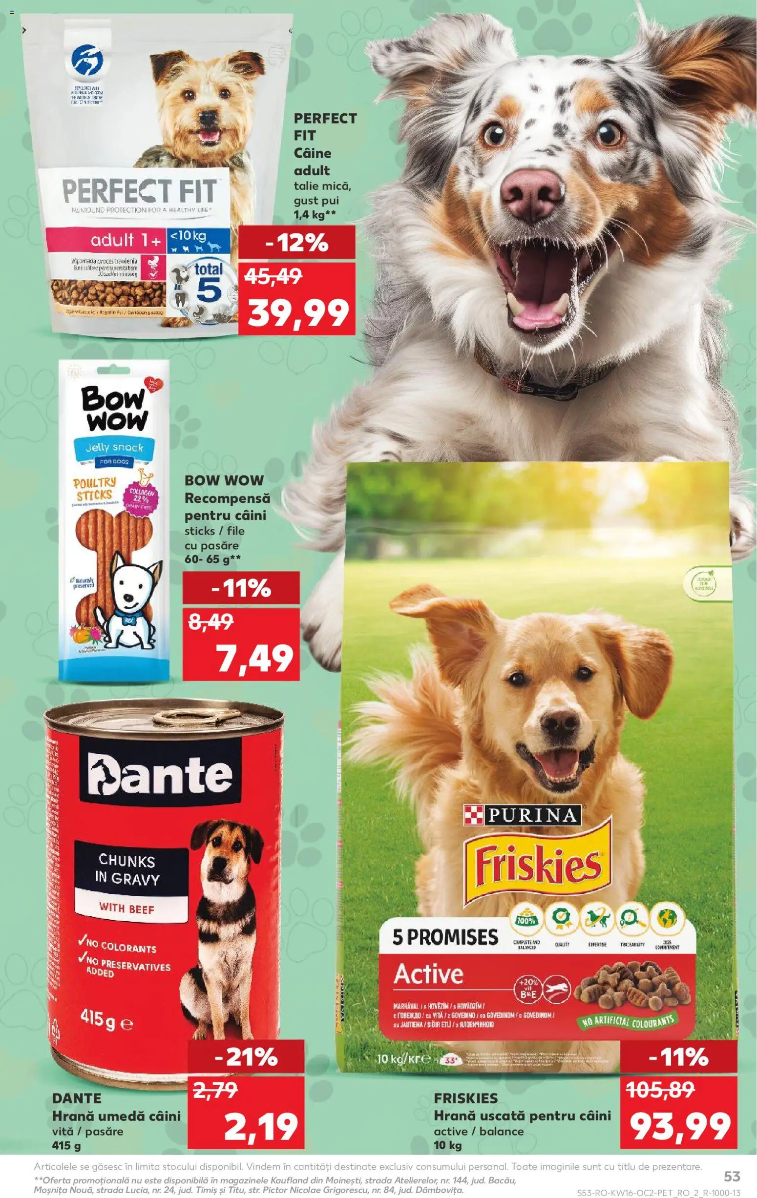 Kaufland RO akciós ujság - amely érvényes a következő dátumtól: 15.04.2026 | Oldal: 53