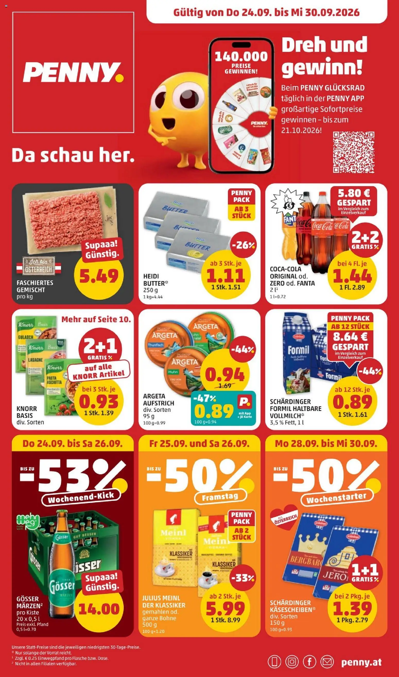 Penny Markt Donnerstag, 24. September Top Angebote