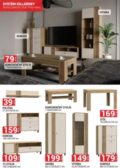 Merkury Market leták platný od 01.07.2026 | Strana: 10 | Produkty: Tv, Tv stolik, Skriňa, Stôl