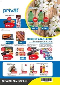 PRIVÁT akciós újság - amely érvényes a következő dátumtól: 30.04.2026