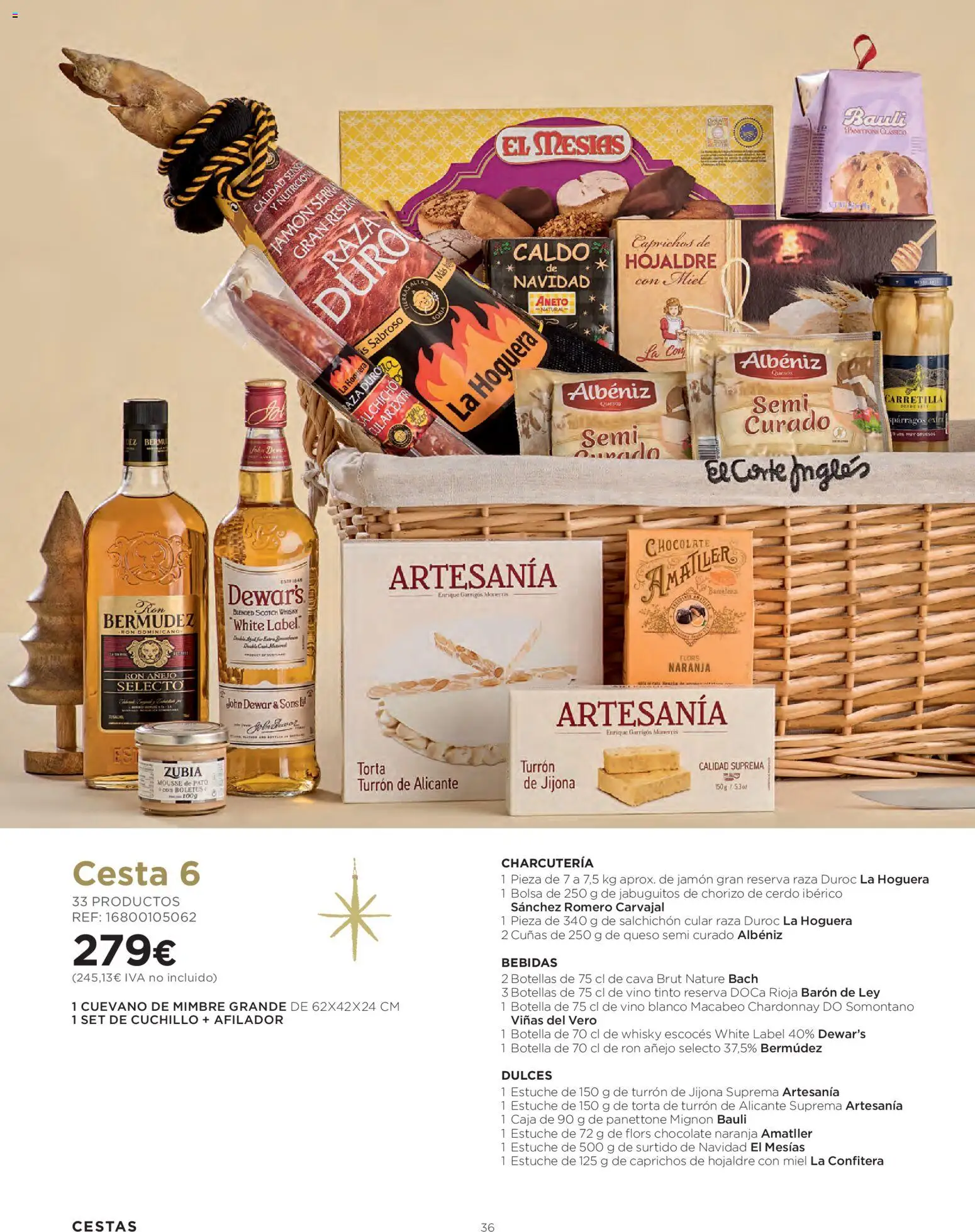 Hipercor - Cestas de Navidad Cataluňa │ válido desde el 08/10/2026 | Página: 36