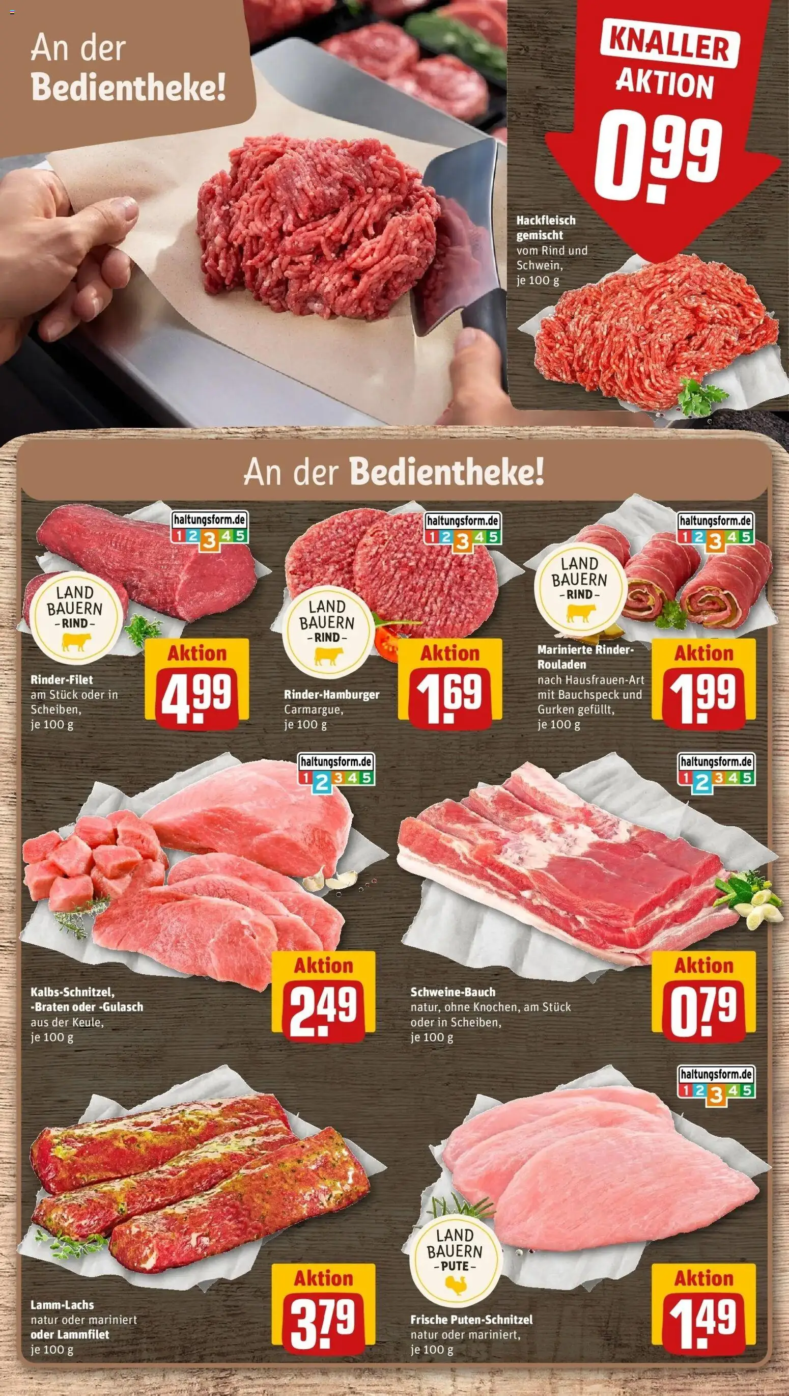 REWE Prospekt ab 28.09.2026 zum Blättern » Angebote | Seite: 16 | Produkte: Pute, Schweinebauch, Putenschnitzel, Hackfleisch