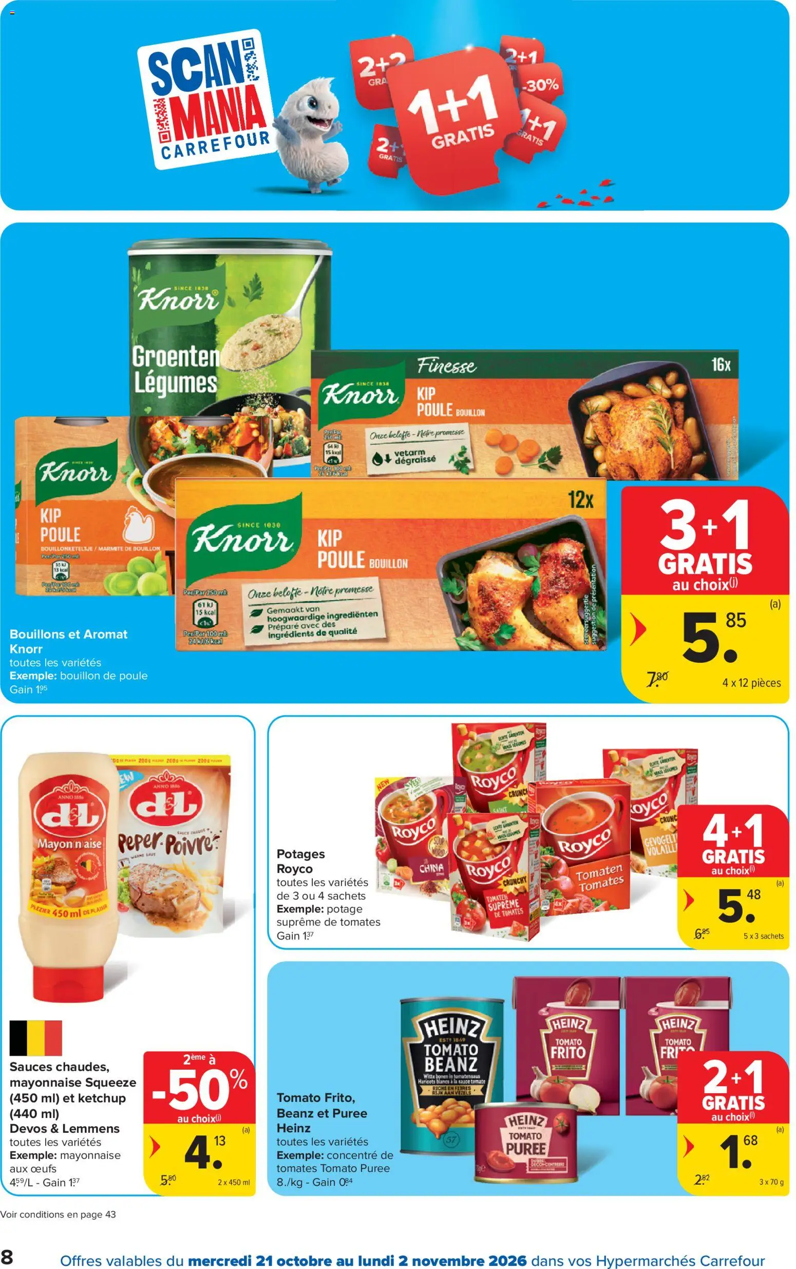 {H1} | Pagina: 8 | Producten: Tomaten, Ketchup, La, Gevogelte