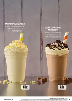 Preview of Booker Wholesale - Summer Catering News 2026 valid from 16.06.2026 | Page: 45 | Products: Sauce, Milkshake, Chocolate, Luges