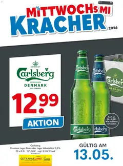Getränkeland Mittwochs Kracher ab 13.05.2026 gültig