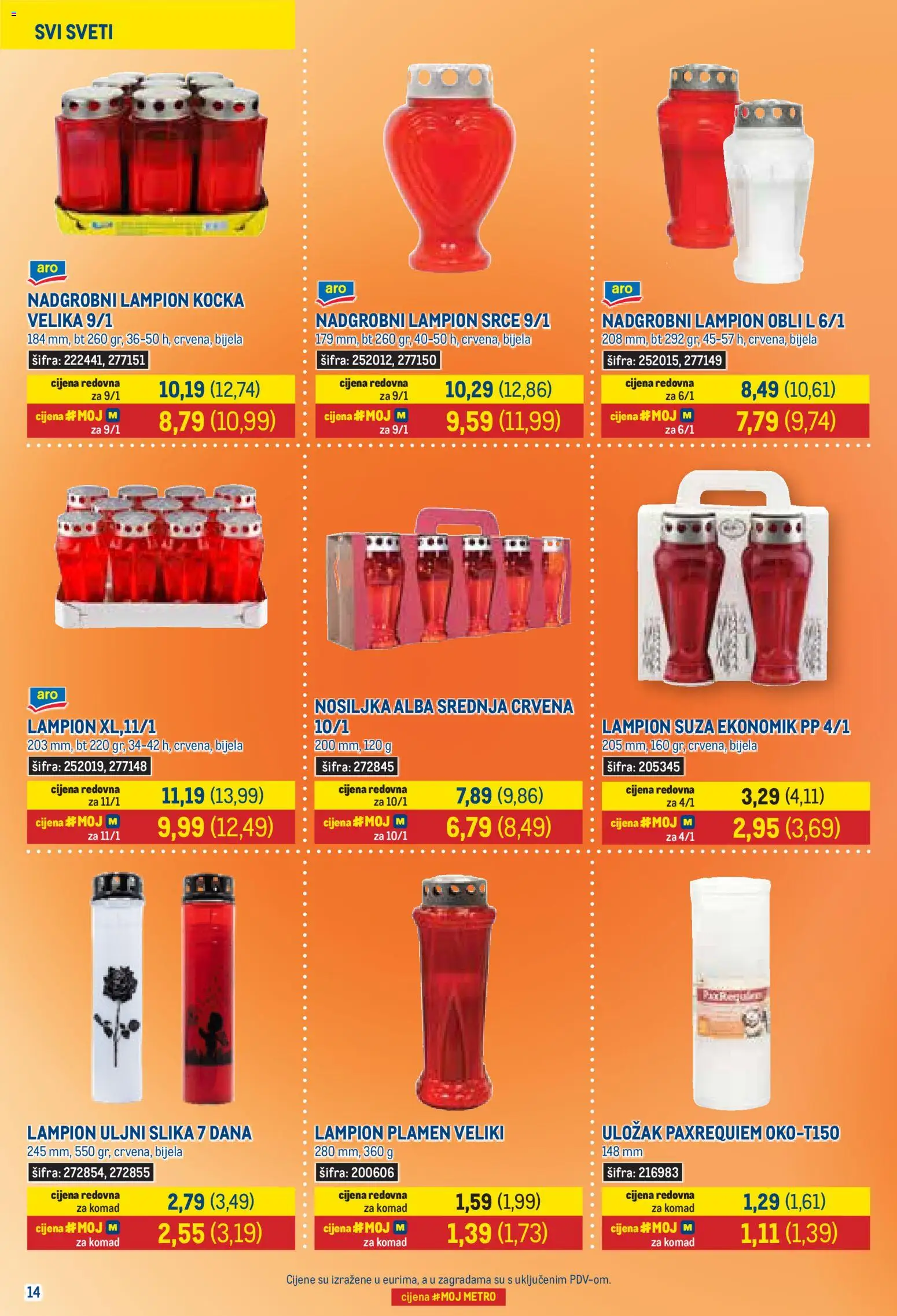 Metro katalog | vrijedi od 01.10.2026 | Stranica: 14 | Proizvodi: Lampion