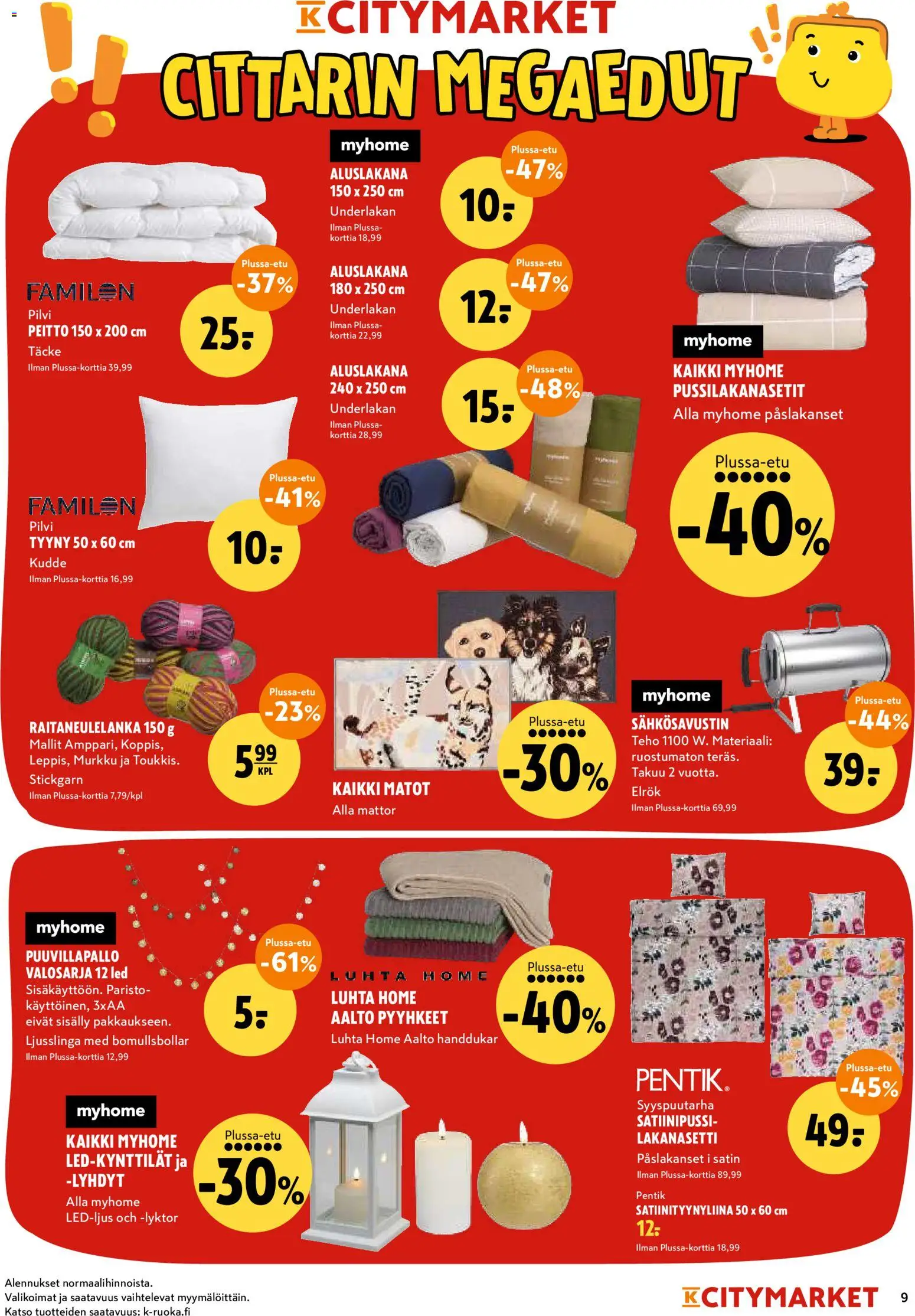K-Citymarket tarjoukset – voimassa 10/09/2026 alkaen | Sivu: 9
