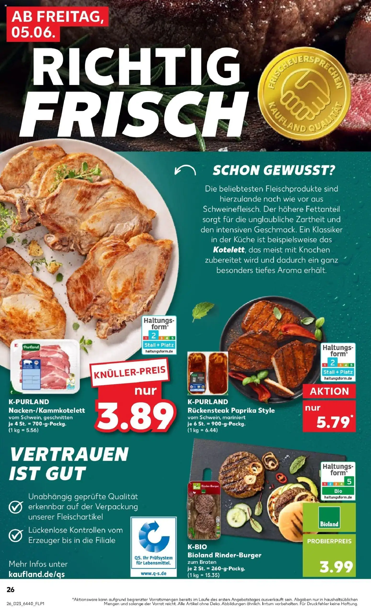 Kaufland Prospekt Gelnhausen – gültig ab 04.06.2026 | Seite: 26 | Produkte: Küche, Paprika