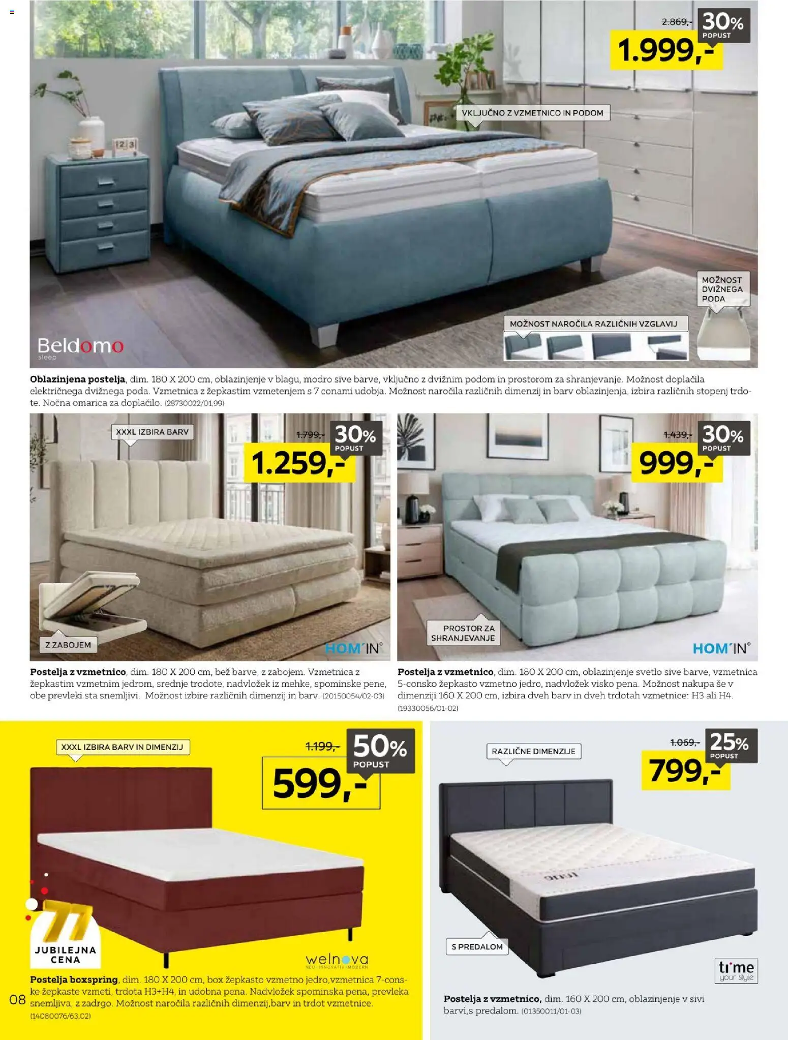 Novi XXXL Lesnina katalog ponudbe – veljaven od 31.08.2026 | Stran: 8