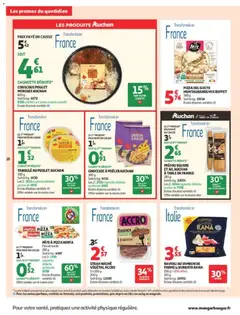 Auchan - Prévisualisation de Auchan Café, automne hypers valide à partir de 06/10/2026 | Page: 28 | Produits: Table, Beurre, Pâte, Ravioli