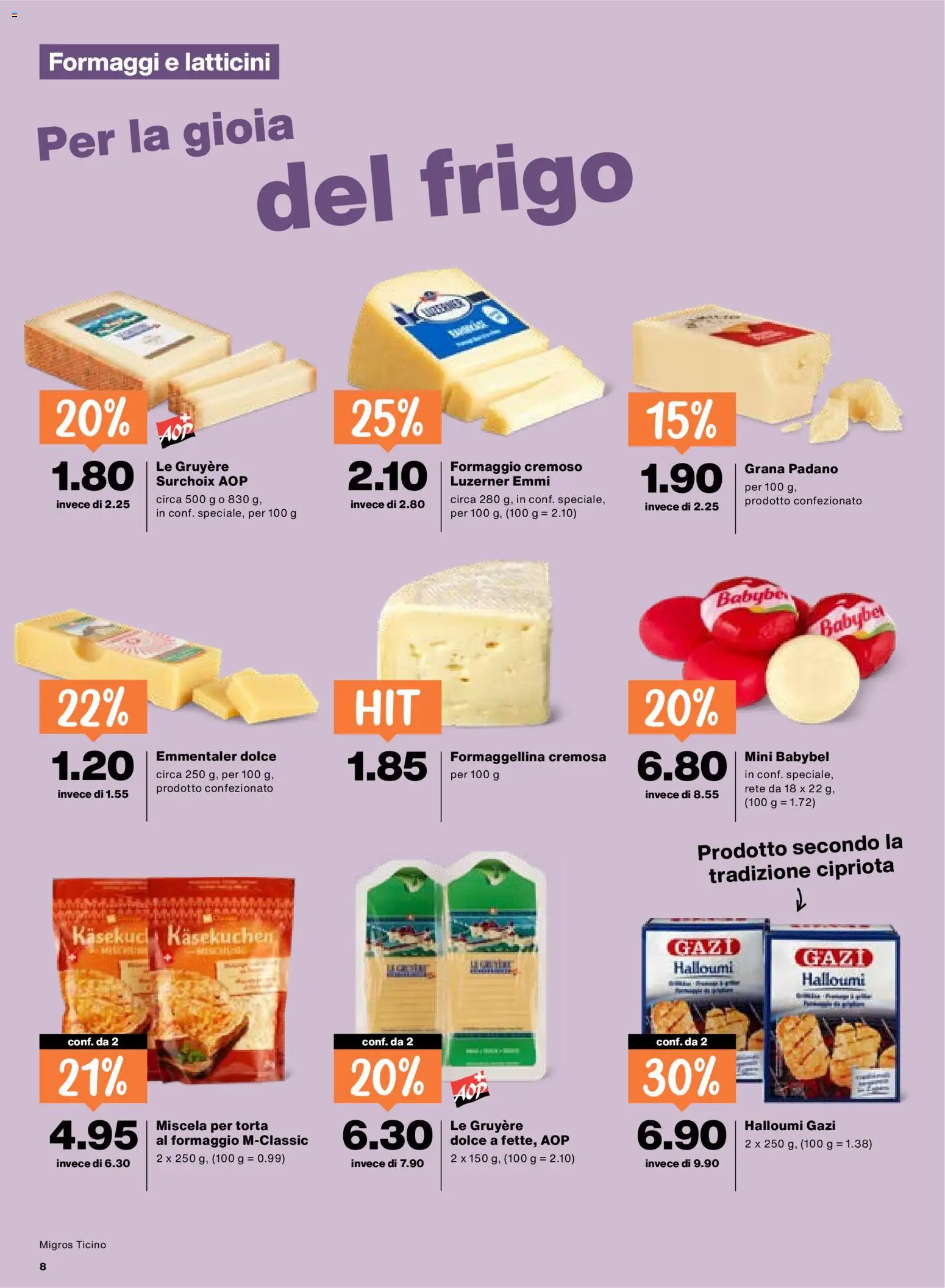 Migros aktionen IT – gültig ab 09.07.2026 | Seite: 8