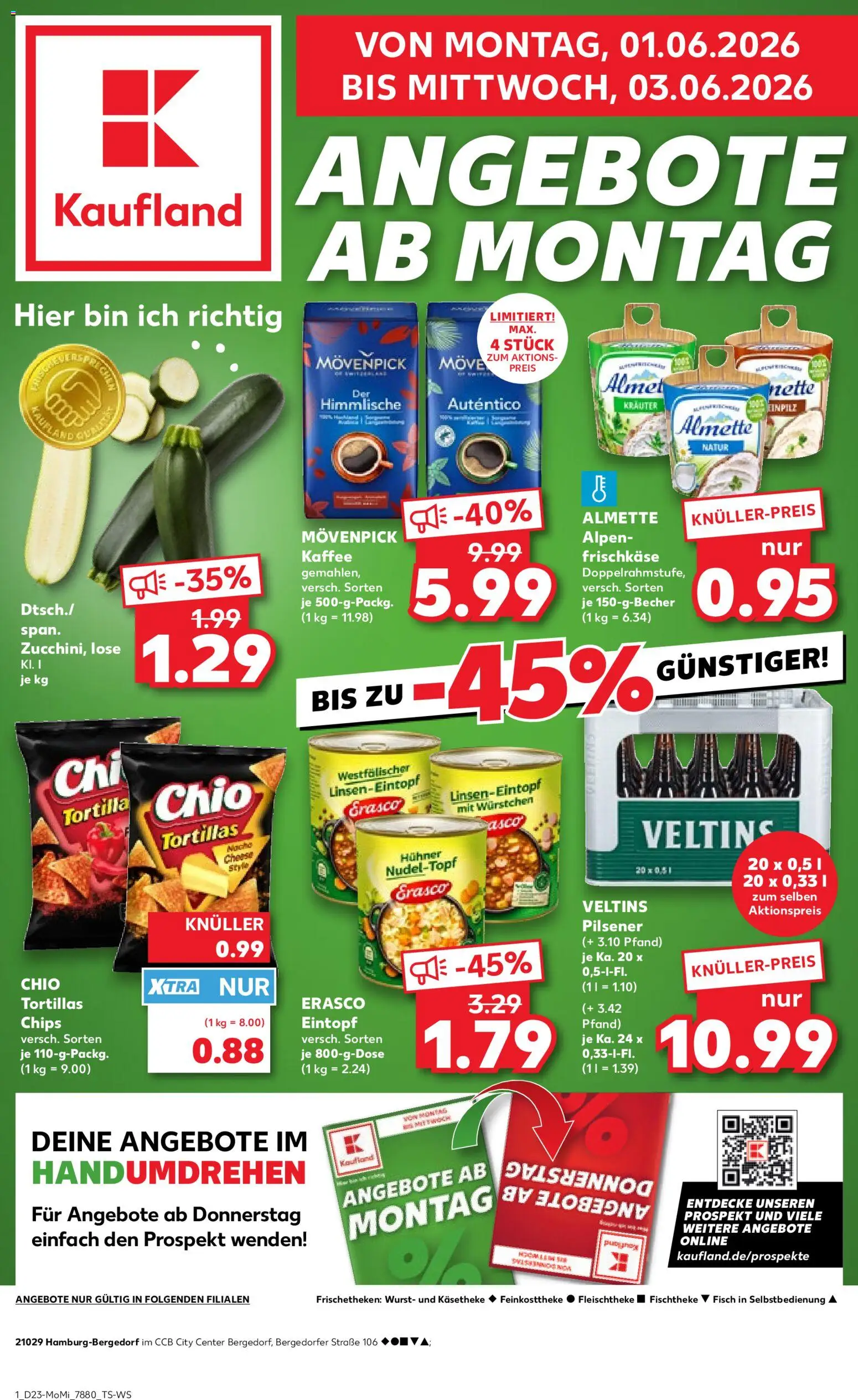 Kaufland Prospekt Hamburg – gültig ab 01.06.2026 | Seite: 1