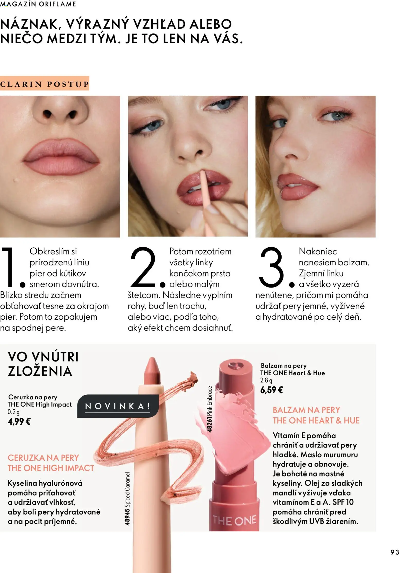 Nové Oriflame akcie – leták je platný od 30.09.2026 | Strana: 93 | Produkty: Maslo, Olej, Ceruzka