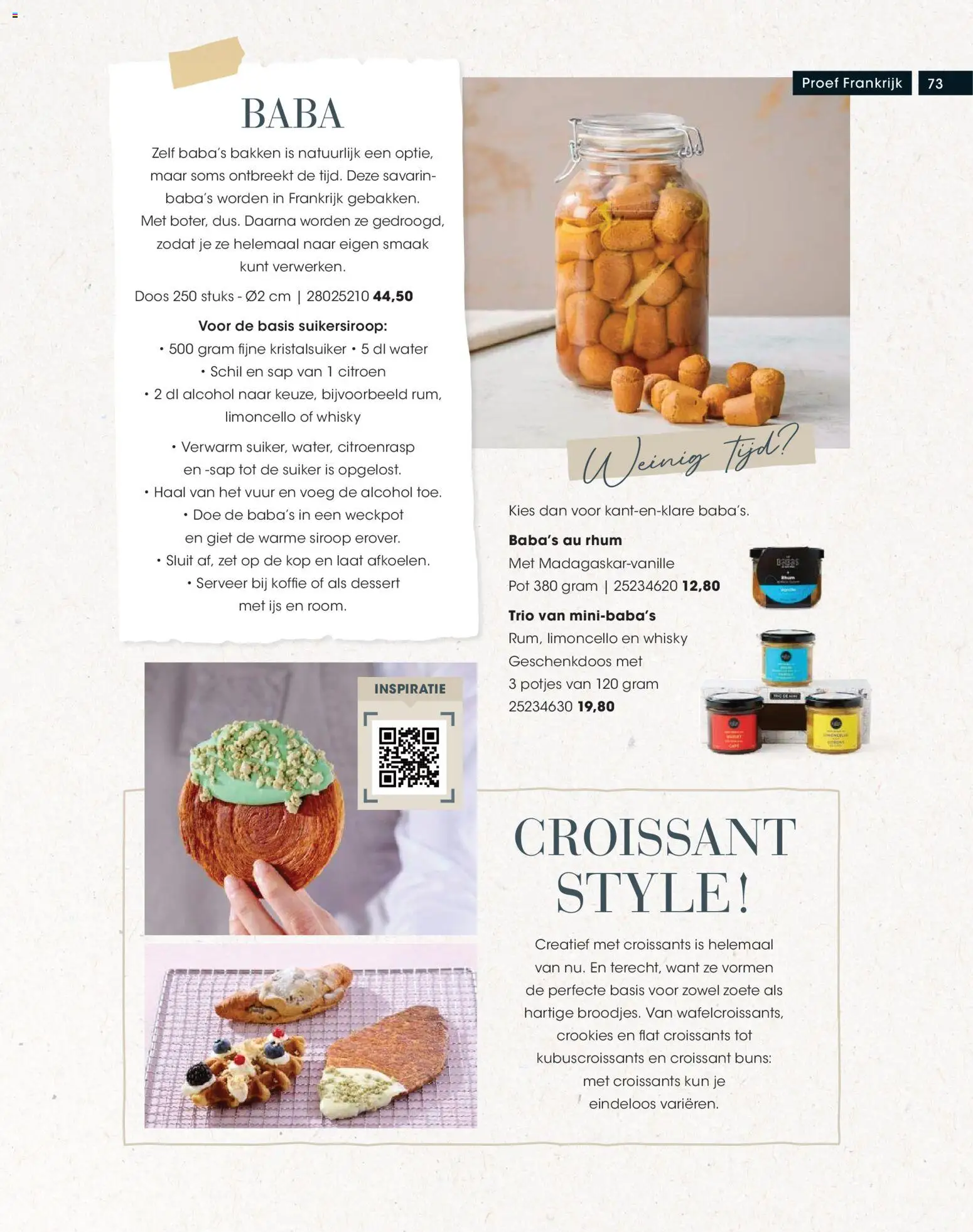 {H1} | Pagina: 73 | Producten: Suiker, Pot, Dessert, Alcohol