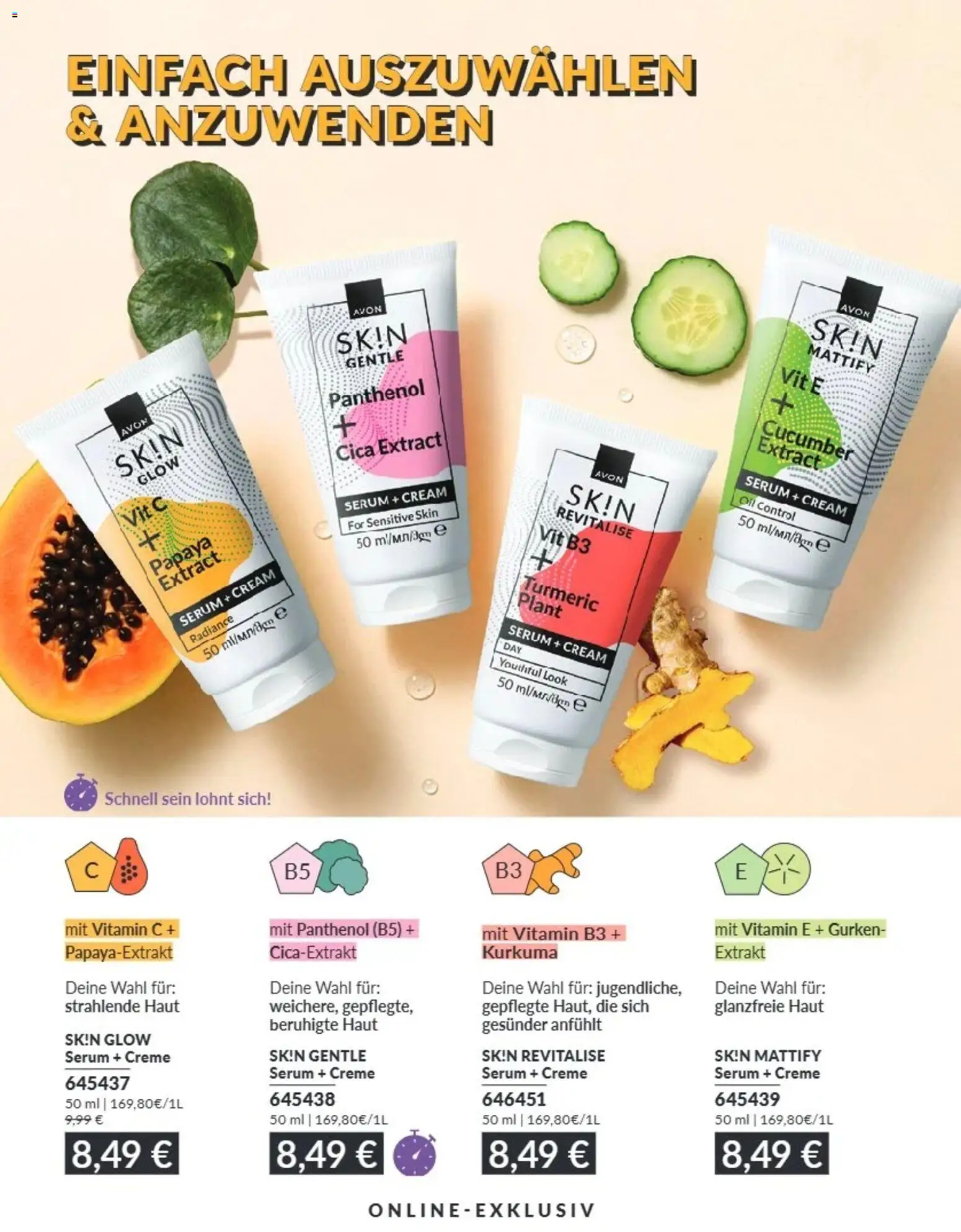 AVON Katalog August 2026 – gültig ab 08.08.2026 | Seite: 193 | Produkte: Creme, Serum, Gurken