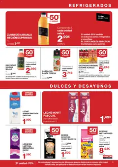 Vista previa Supercor folleto válido desde el 16/07/2026 | Página: 13 | Productos: Στιγμιαίος καφές, Leche, Pan, Chal