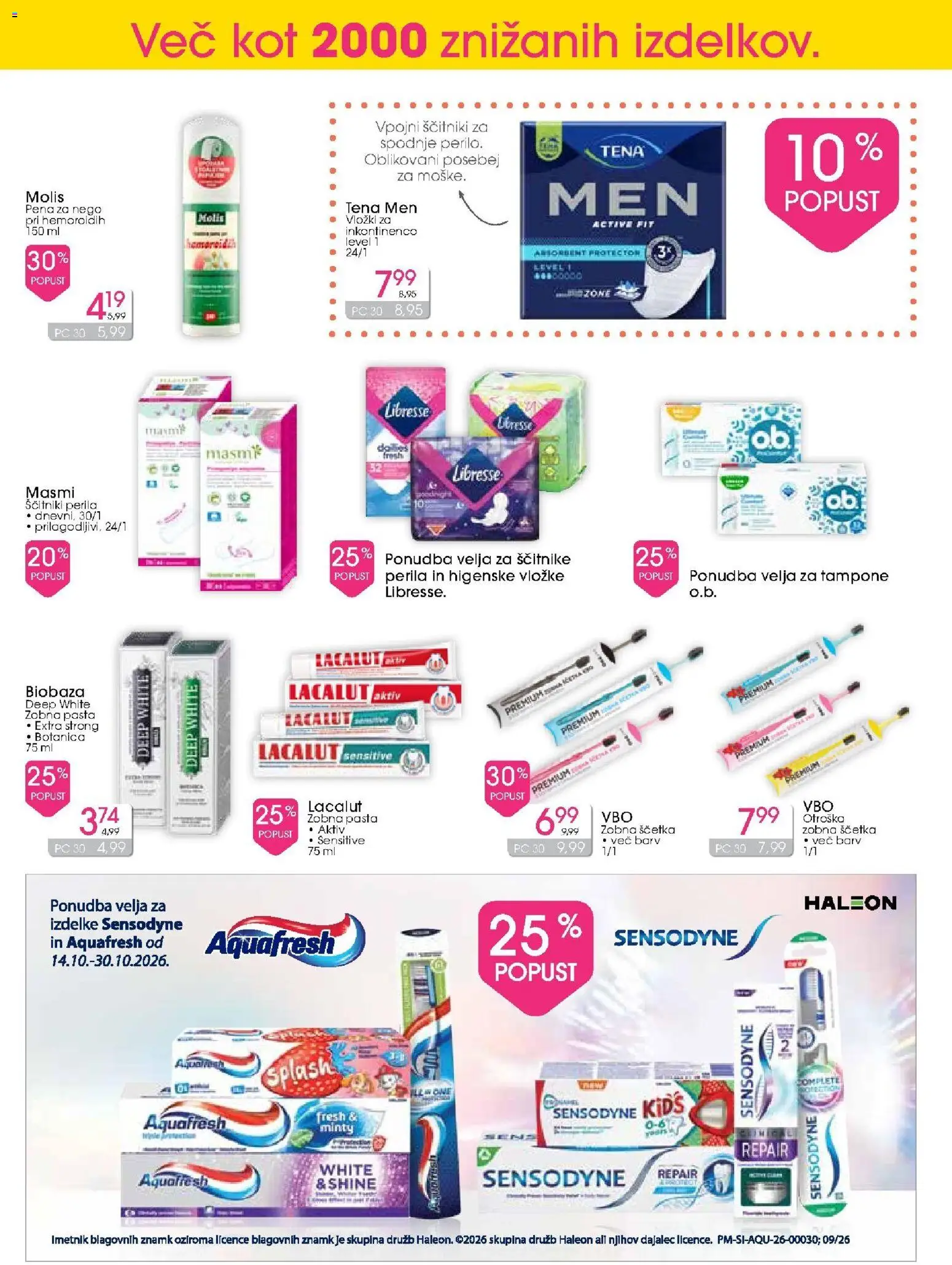 Novi Tuš drogerija katalog ponudbe – veljaven od 14.10.2026 | Stran: 14