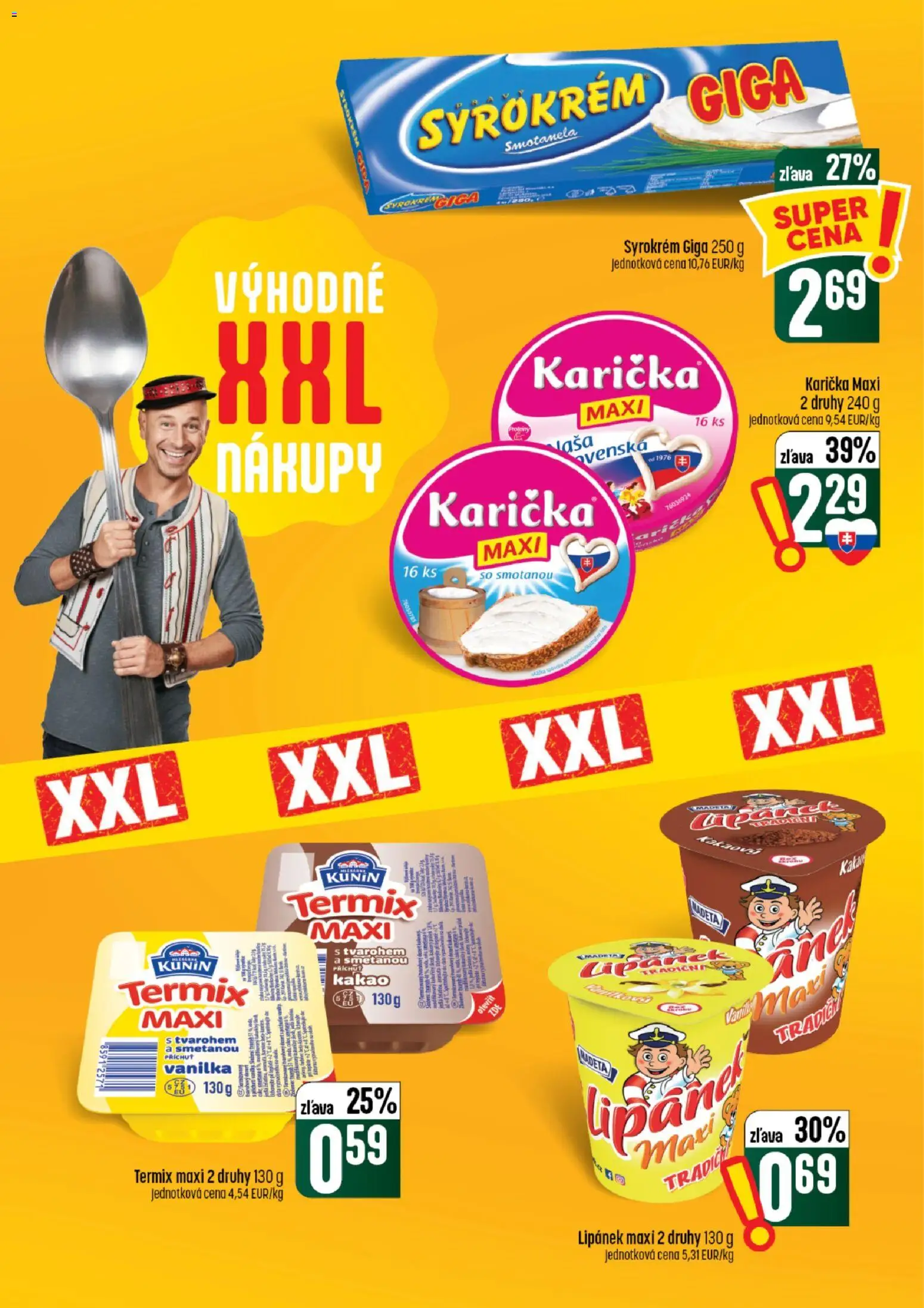 Nové COOP Jednota akcie – leták je platný od 13.08.2026 | Strana: 24 | Produkty: Termix, Vanilka, Kakao