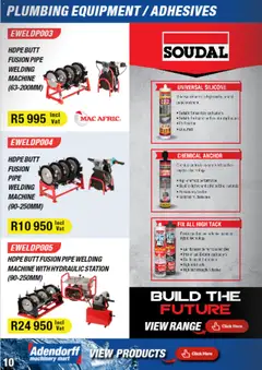 Adendorff specials catalogue – valid from 01.01.2026 | Page: 12 | Products: Table, Pipe, Silicone