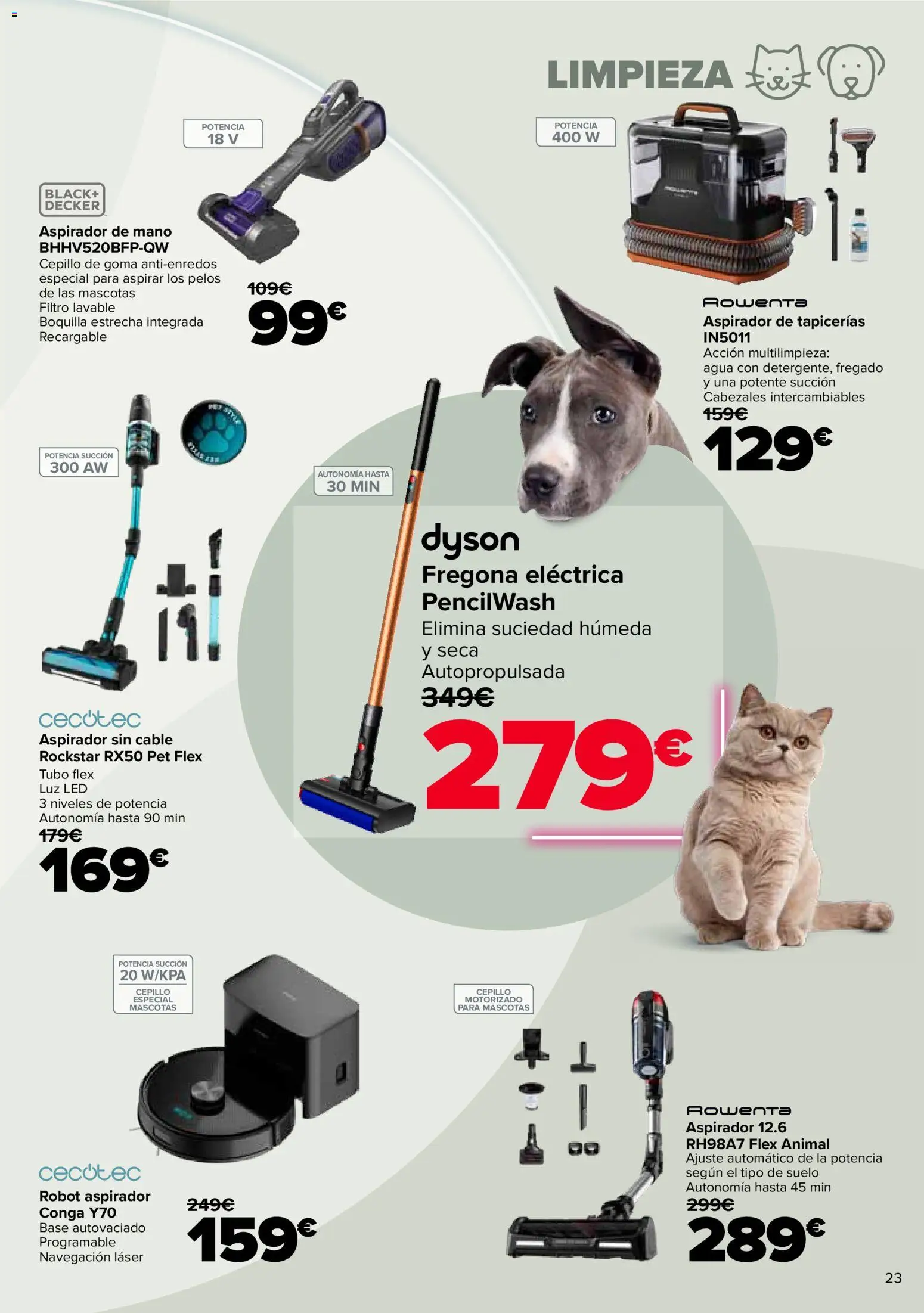 Carrefour Mascotas │ válido desde el 25/06/2026 | Página: 23 | Productos: Cable, Robot, Navegación, Aspirador
