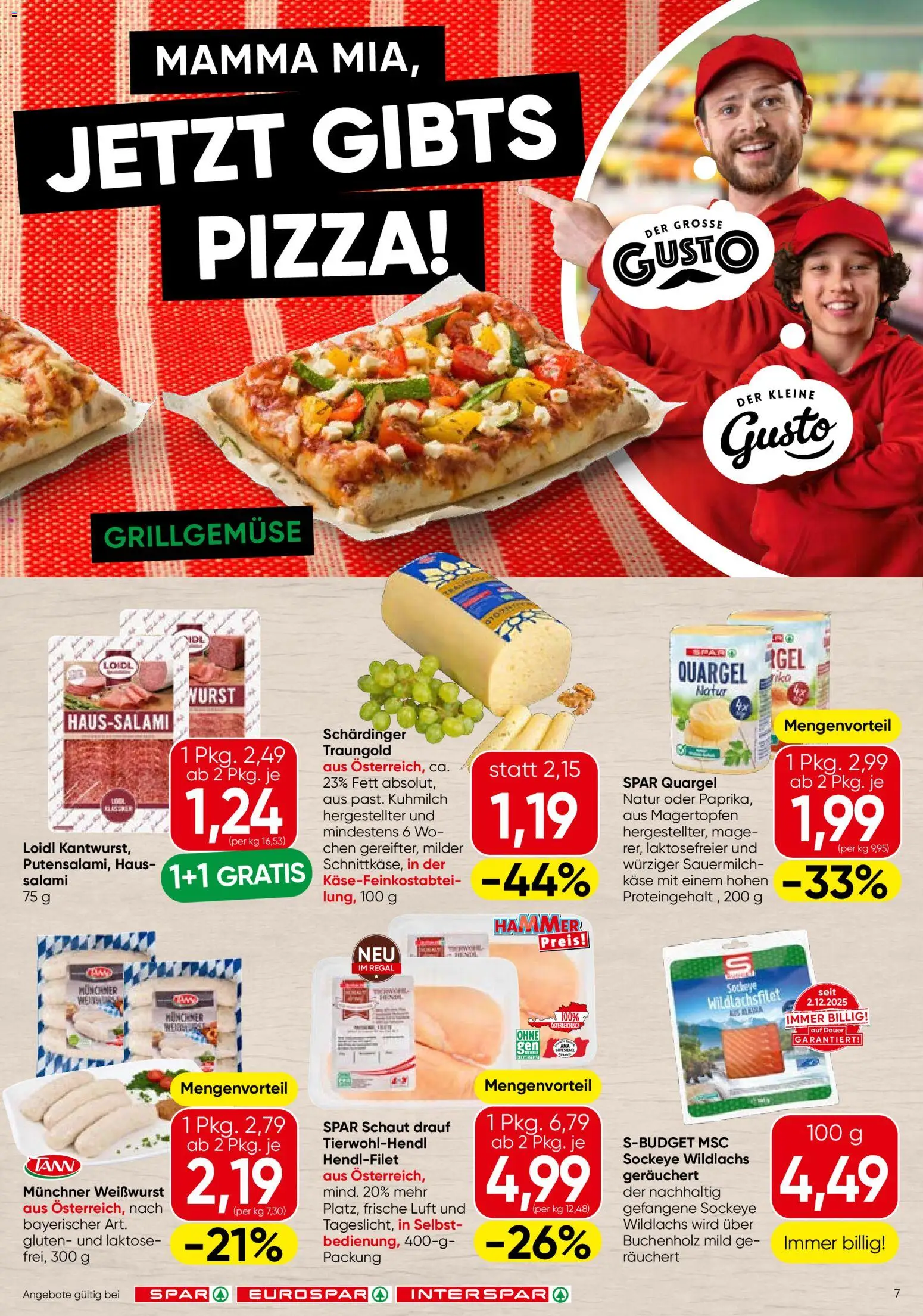 Spar - Flugblatt gültig ab 03.09.2026 | Seite: 7