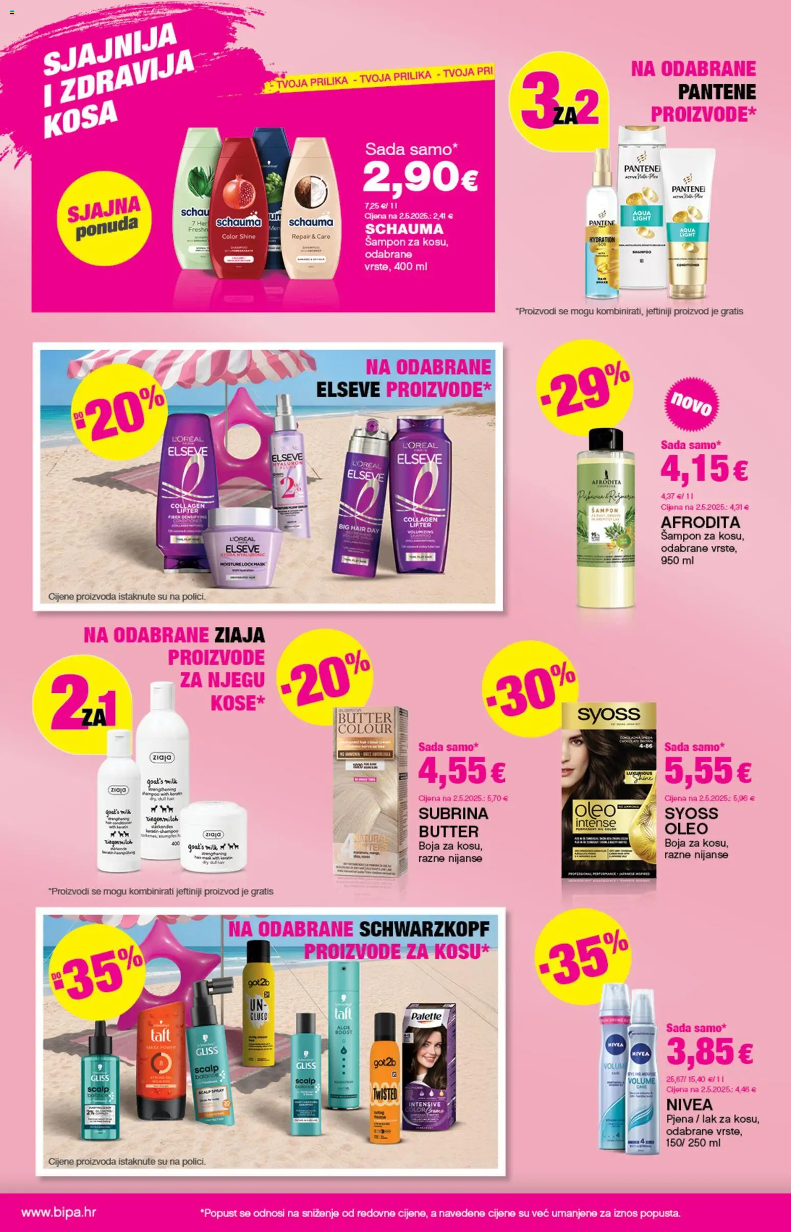 Bipa katalog | vrijedi od 11.06.2026 | Stranica: 8 | Proizvodi: Šampon, Nivea