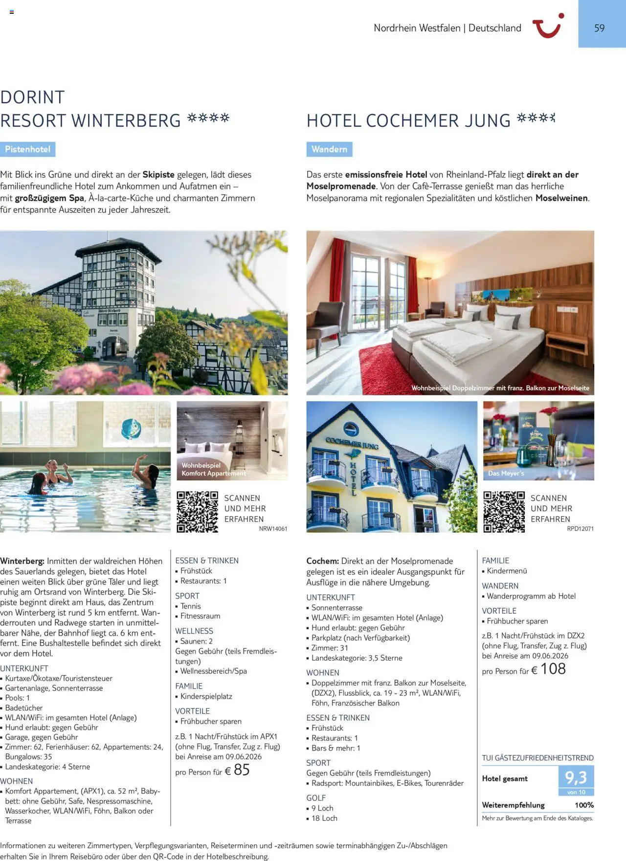 Aida - Urlaub mit eigener Anreise  – gültig ab 01.11.2025 | Seite: 59 | Produkte: Bett, Ski