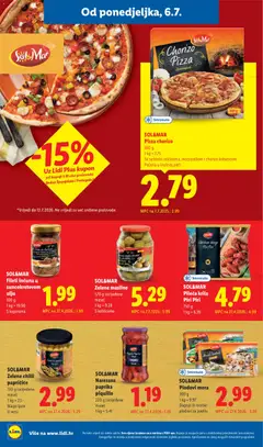SOL&MAR Pileća krila Piri Piri, 750 g. - Pregled kataloga iz trgovine Lidl, vrijedi od 06.07.2026 | Stranica: 16