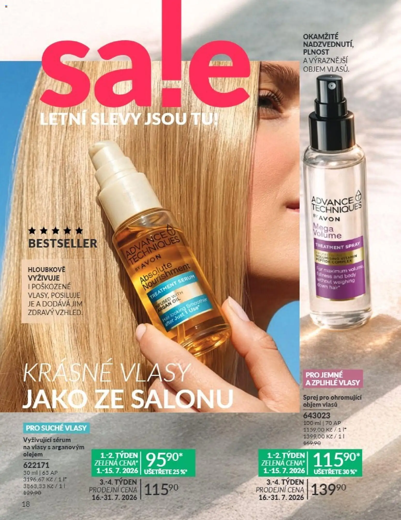 Avon Katalog 07/2026 od 01.07.2026 | Strana: 18 | Produkty: Sérum, Body