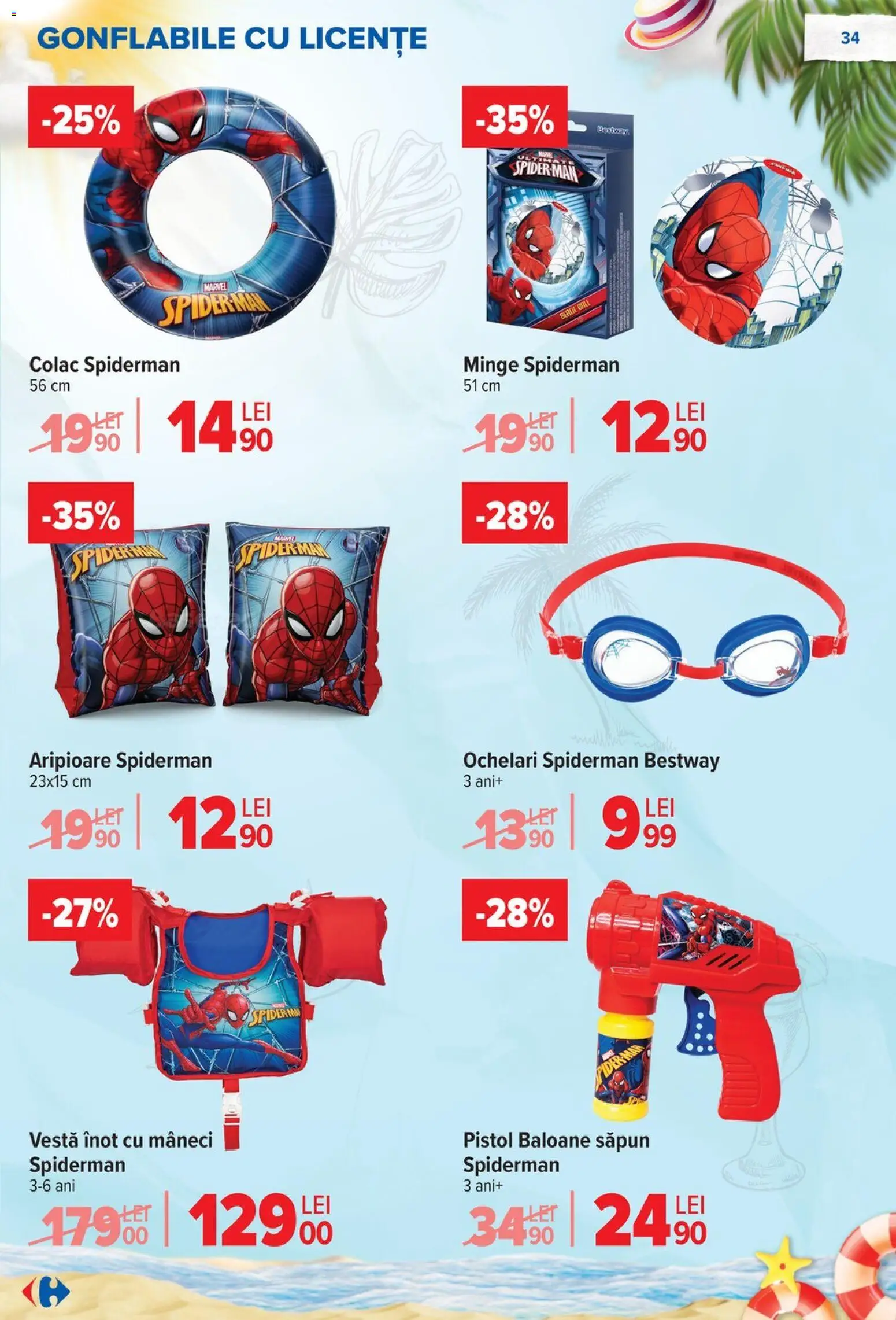Noul catalog Carrefour – valabil de la 17.06.2026 | Pagină: 35 | Produse: Ochelari, Săpun, Vestă