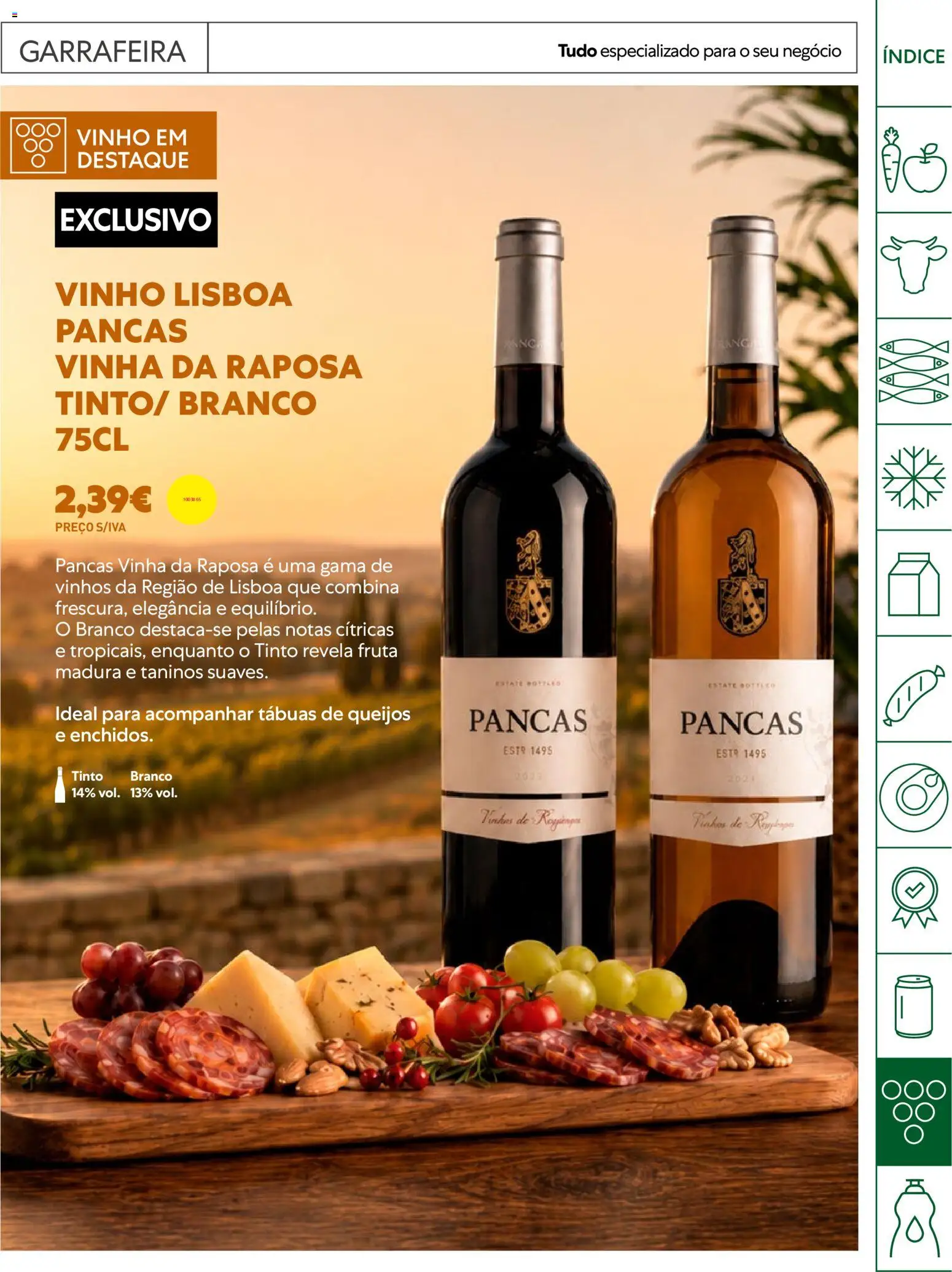Recheio Horeca │ válido de 14/07/2026 | Página: 23 | Produtos: Vinho