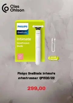 Forhåndsvisning av Clas Ohlson kundeavis gyldig fra 21/10/2026 | Side: 7 | Produkter: Philips oneblade