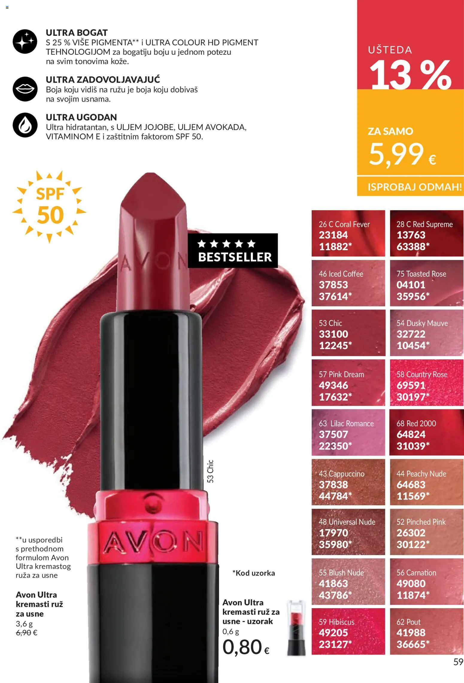 Avon katalog | vrijedi od 31.05.2026 | Stranica: 59