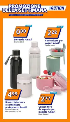 Anteprima del volantino Action volantino valido a partire dal 22/07/2026