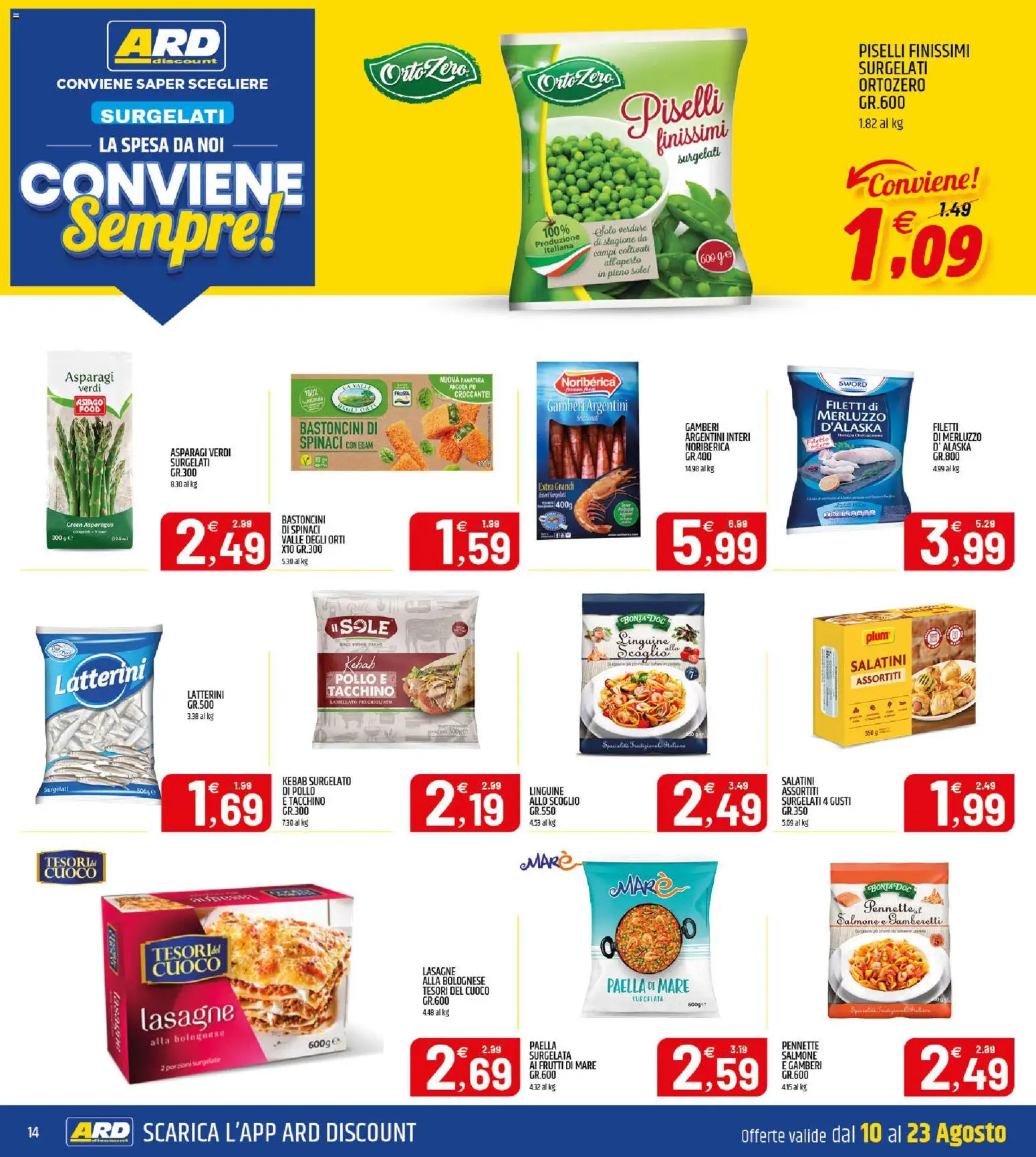 Volantino ARD Discount del 10/08/2026 | Pagina: 14