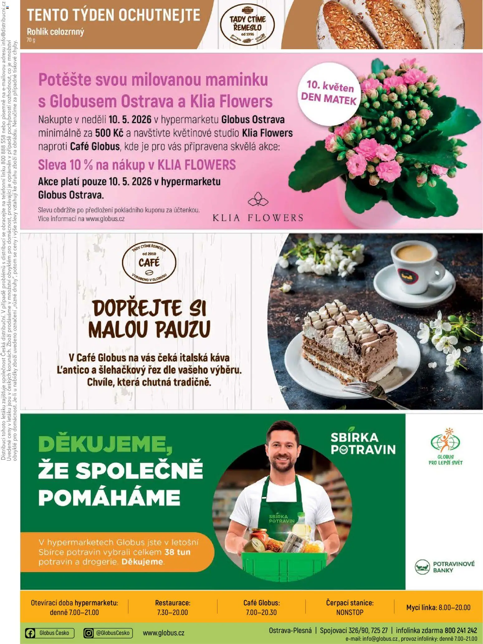 Globus leták - Ostrava od 06.05.2026 | Strana: 34 | Produkty: Globus, Káva, Rohlík