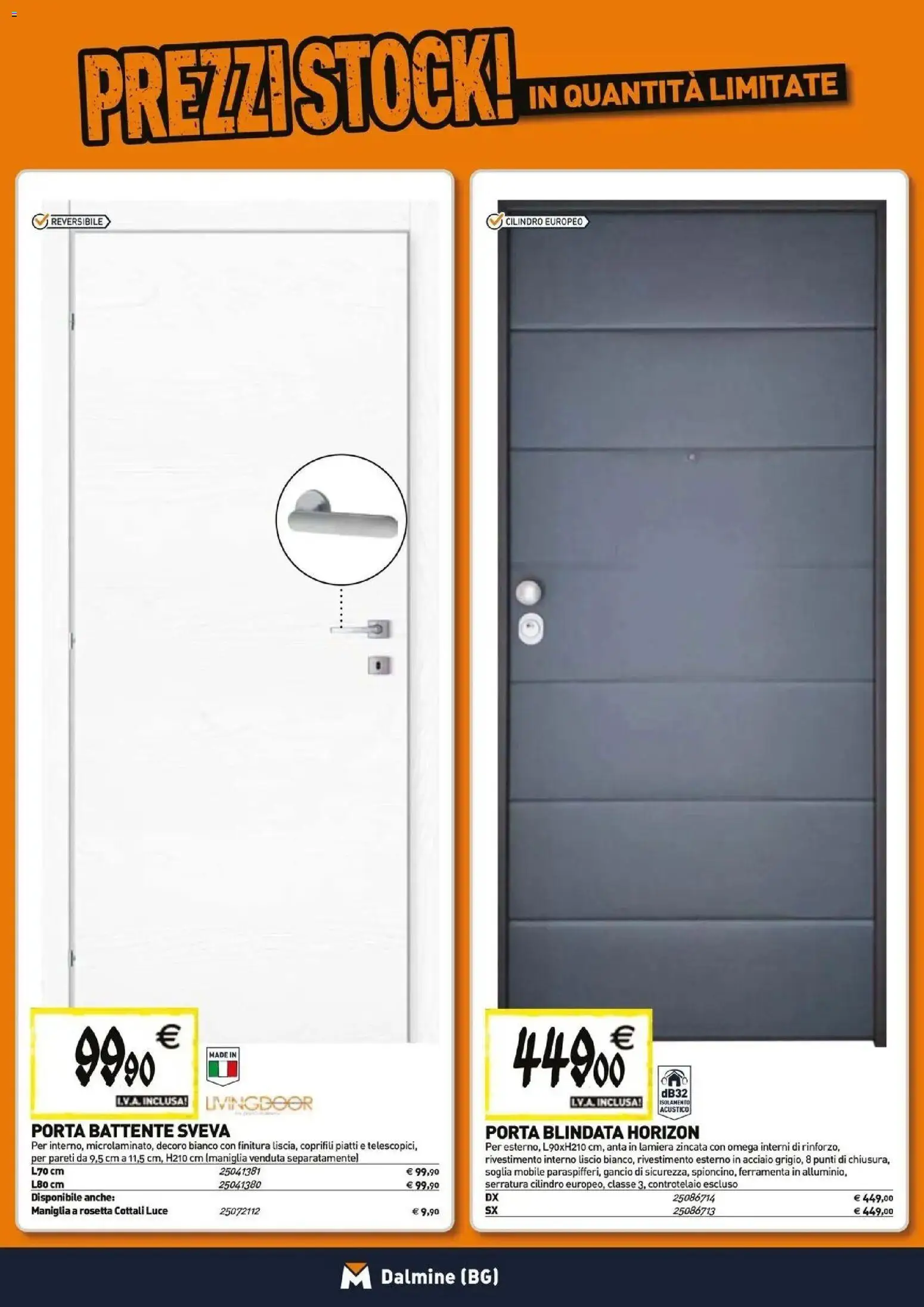 Volantino TECNOMAT del 29/10/2026 | Pagina: 11 | Prodotti: Mobile, Porta, Piatti, Omega