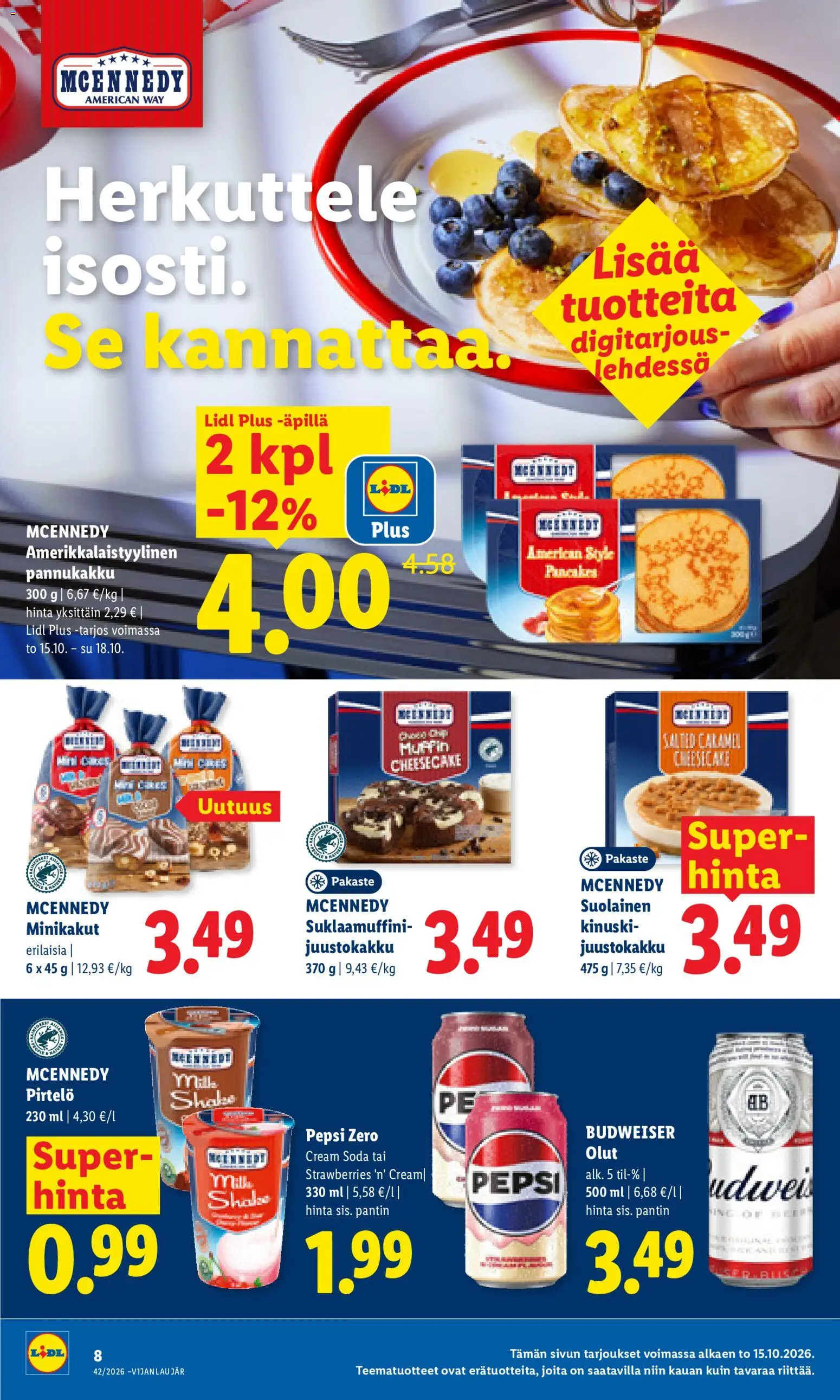 Lidl tarjoukset Vihti – voimassa 15/10/2026 alkaen | Sivu: 8