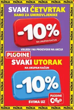 Kava, mljevena - Pregled kataloga iz trgovine Plodine, vrijedi od 21.10.2026 | Stranica: 52